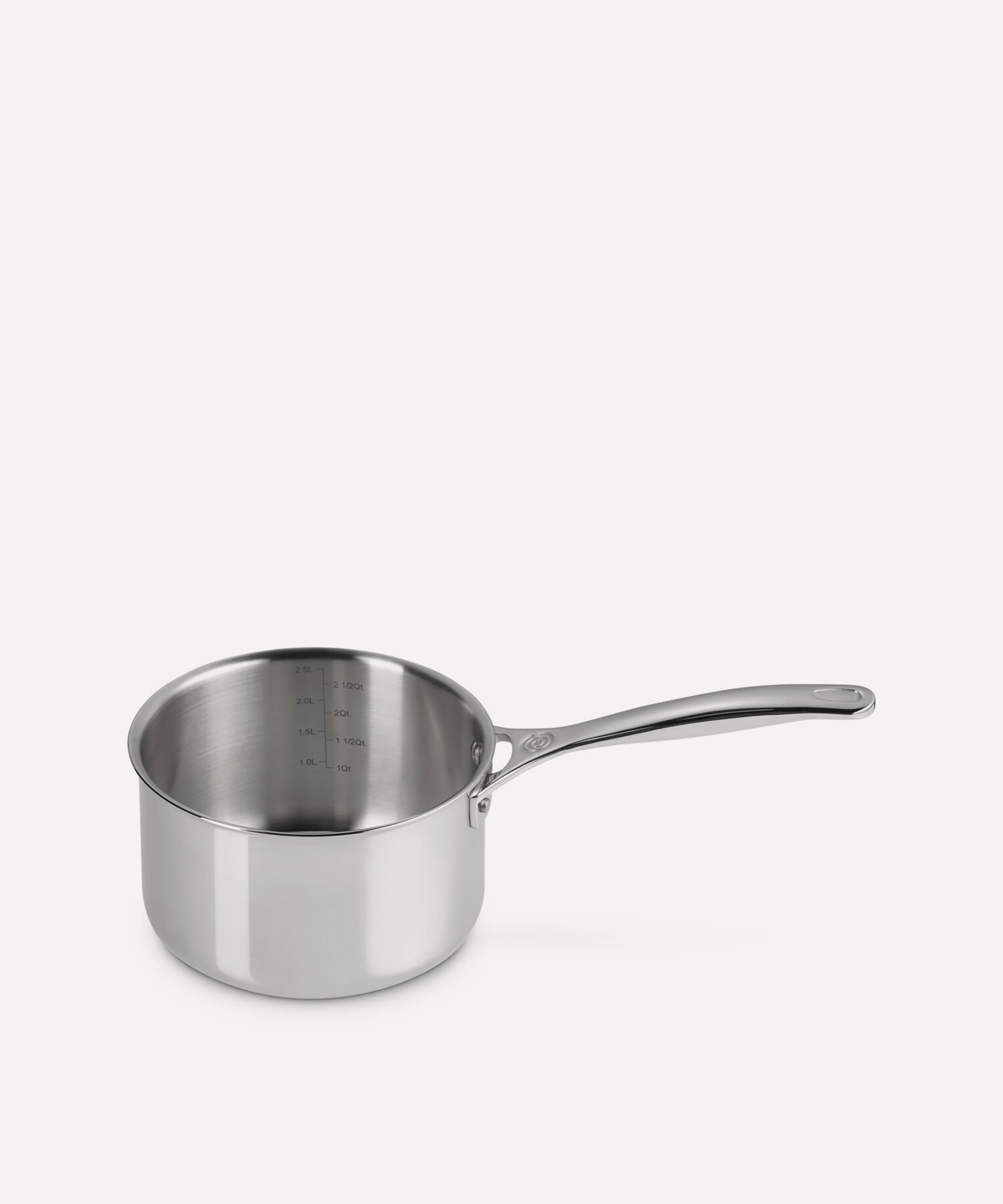 Le Creuset - Signature Stainless Steel 18cm Saucepan with Lid image number 5