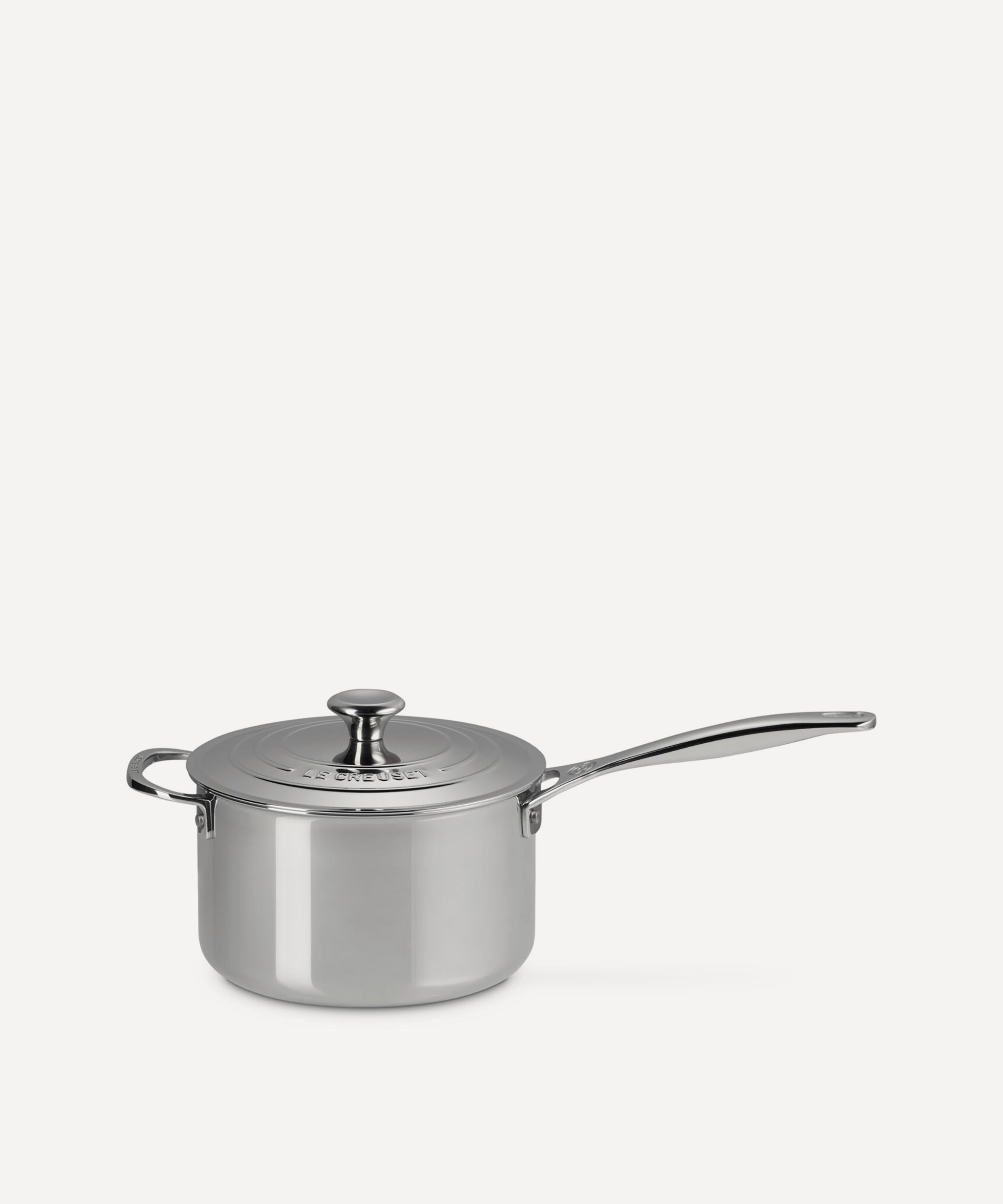 Le Creuset - Signature Stainless Steel 20cm Saucepan with Lid