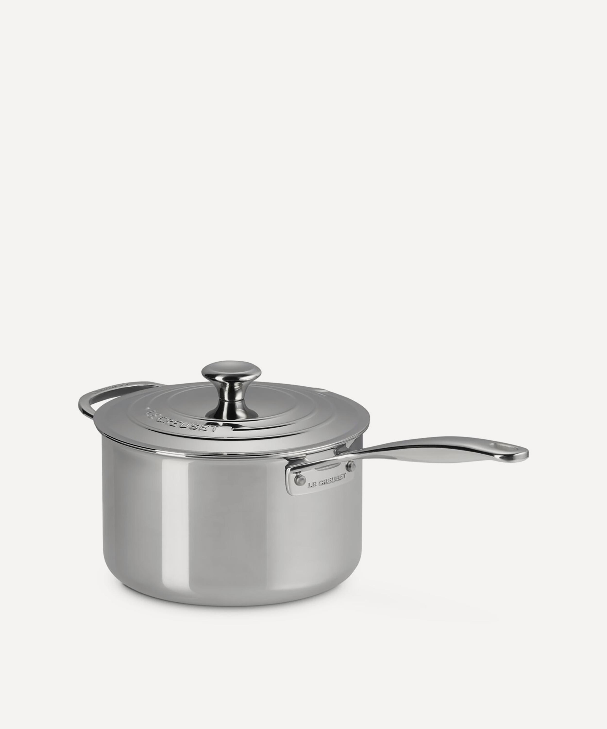 Le Creuset - Signature Stainless Steel 20cm Saucepan with Lid image number 1