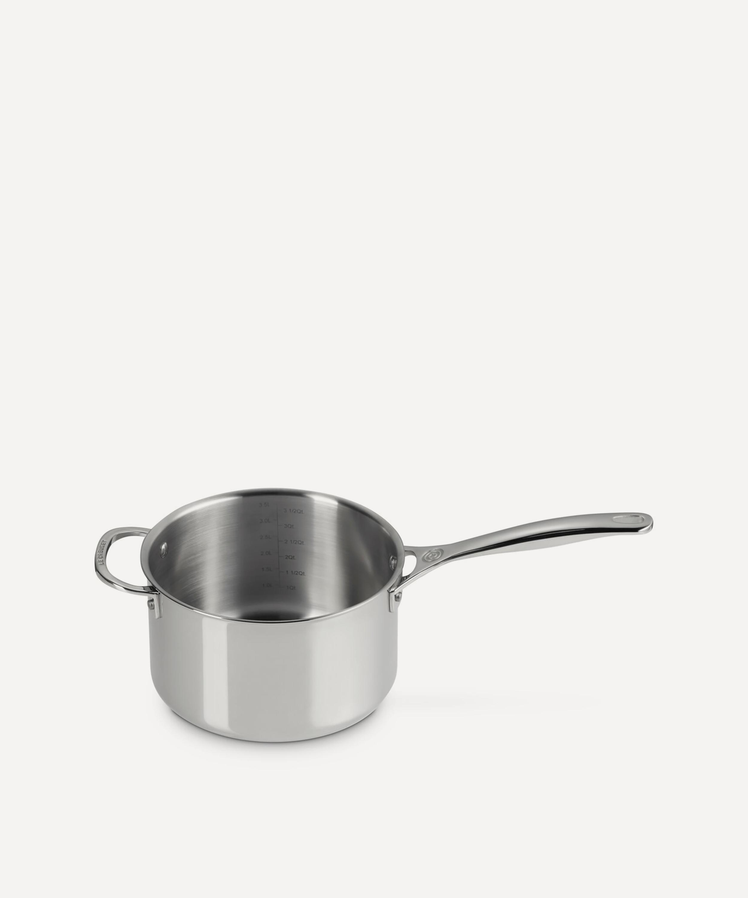 Le Creuset - Signature Stainless Steel 20cm Saucepan with Lid image number 3