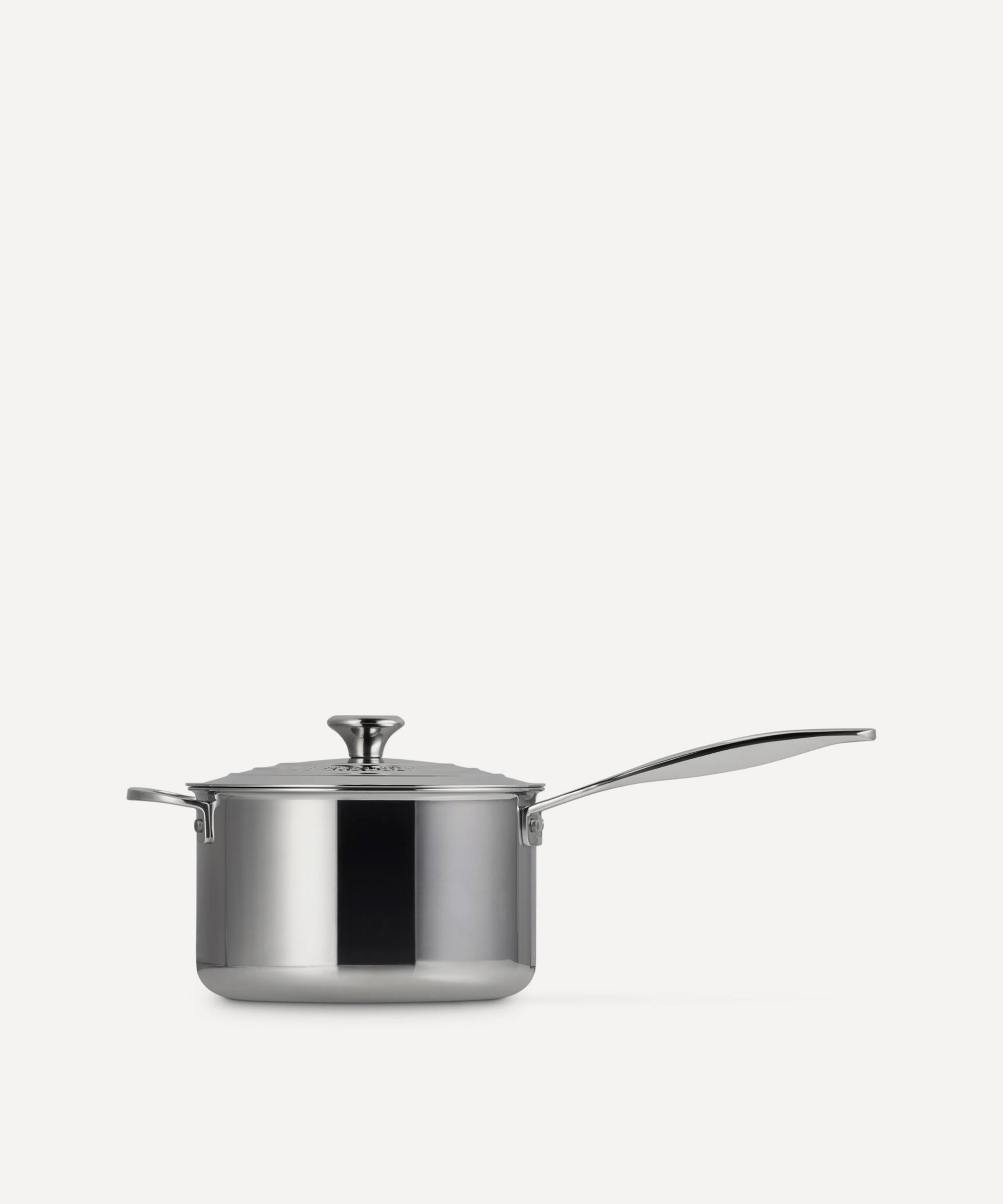 Le Creuset - Signature Stainless Steel 20cm Saucepan with Lid image number 5