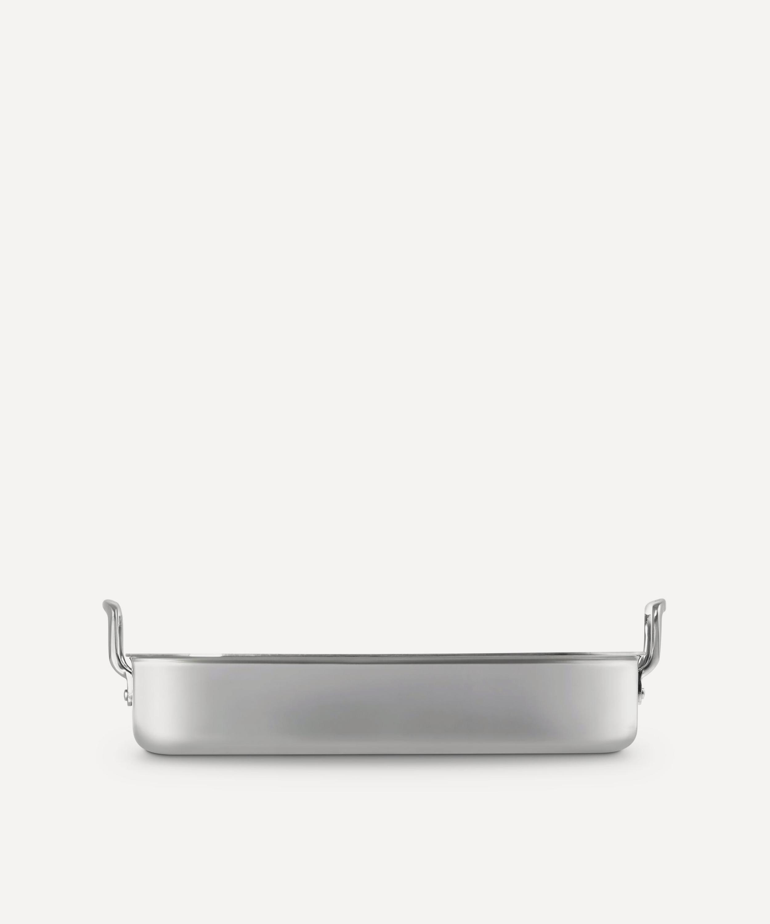Le Creuset - 3-Ply Stainless Steel Rectangular Roaster image number 2
