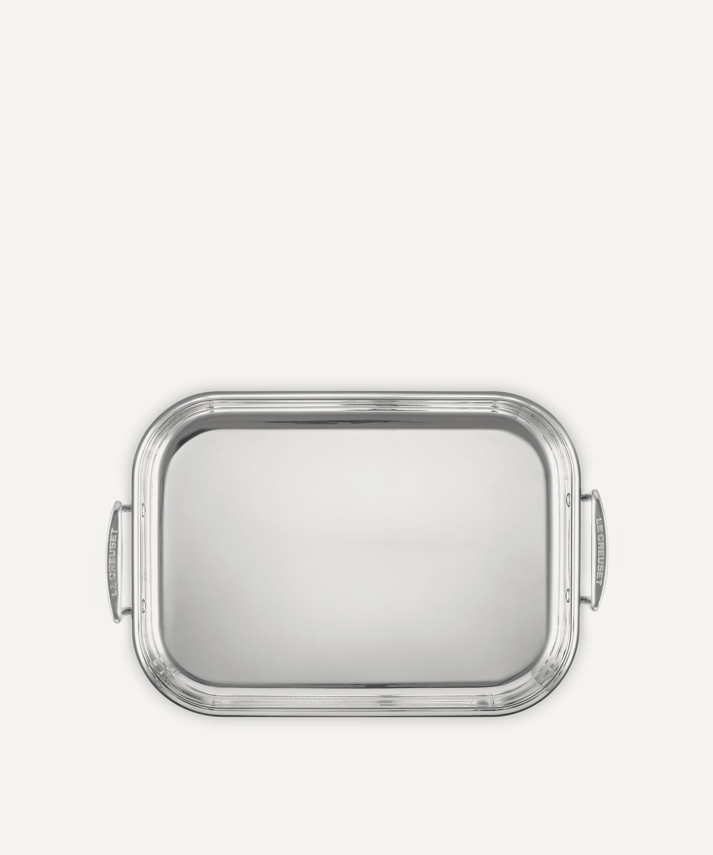 Le Creuset - 3-Ply Stainless Steel Rectangular Roaster image number 3