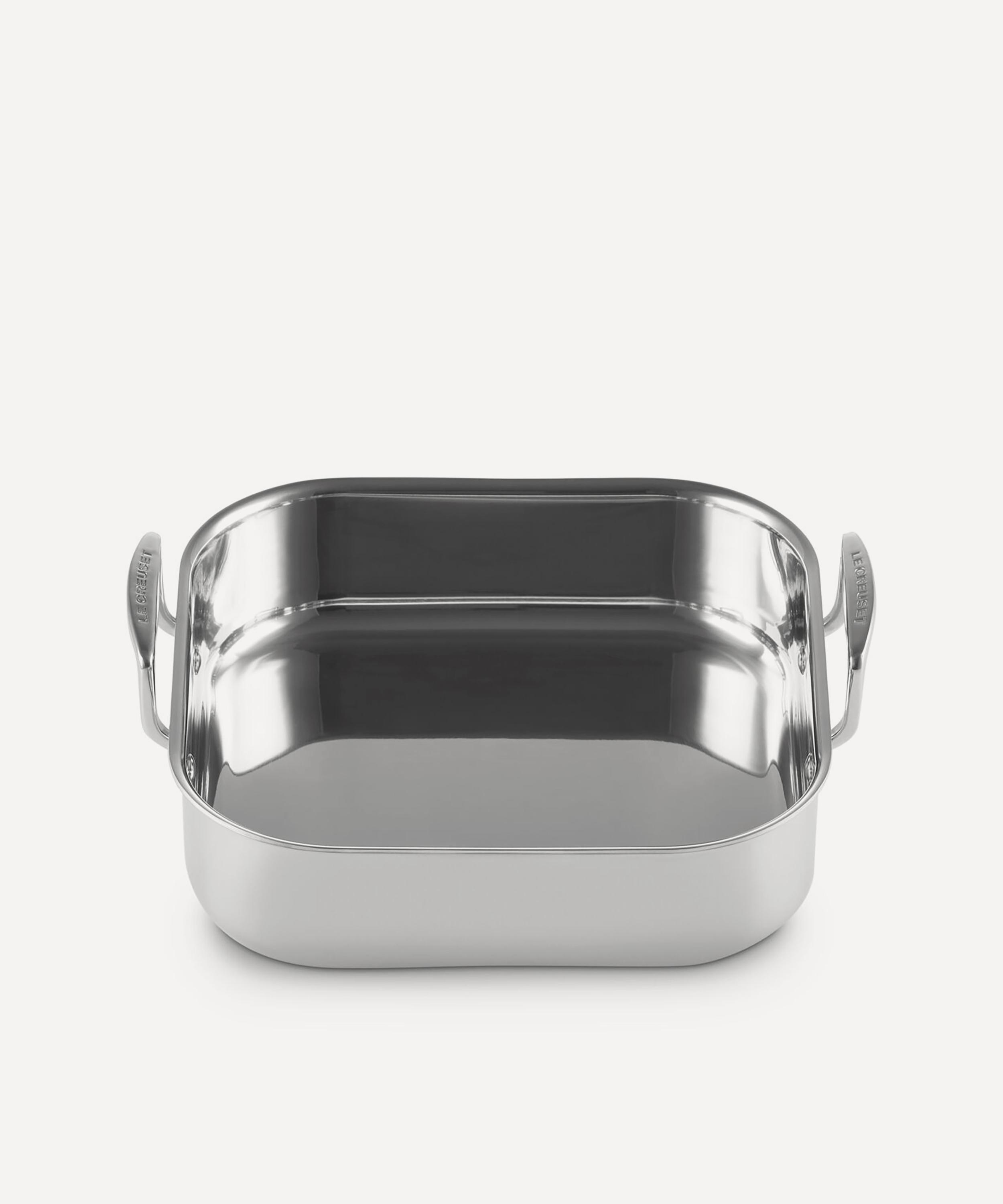 Le Creuset - 3-Ply Stainless Steel Square Roaster image number 1