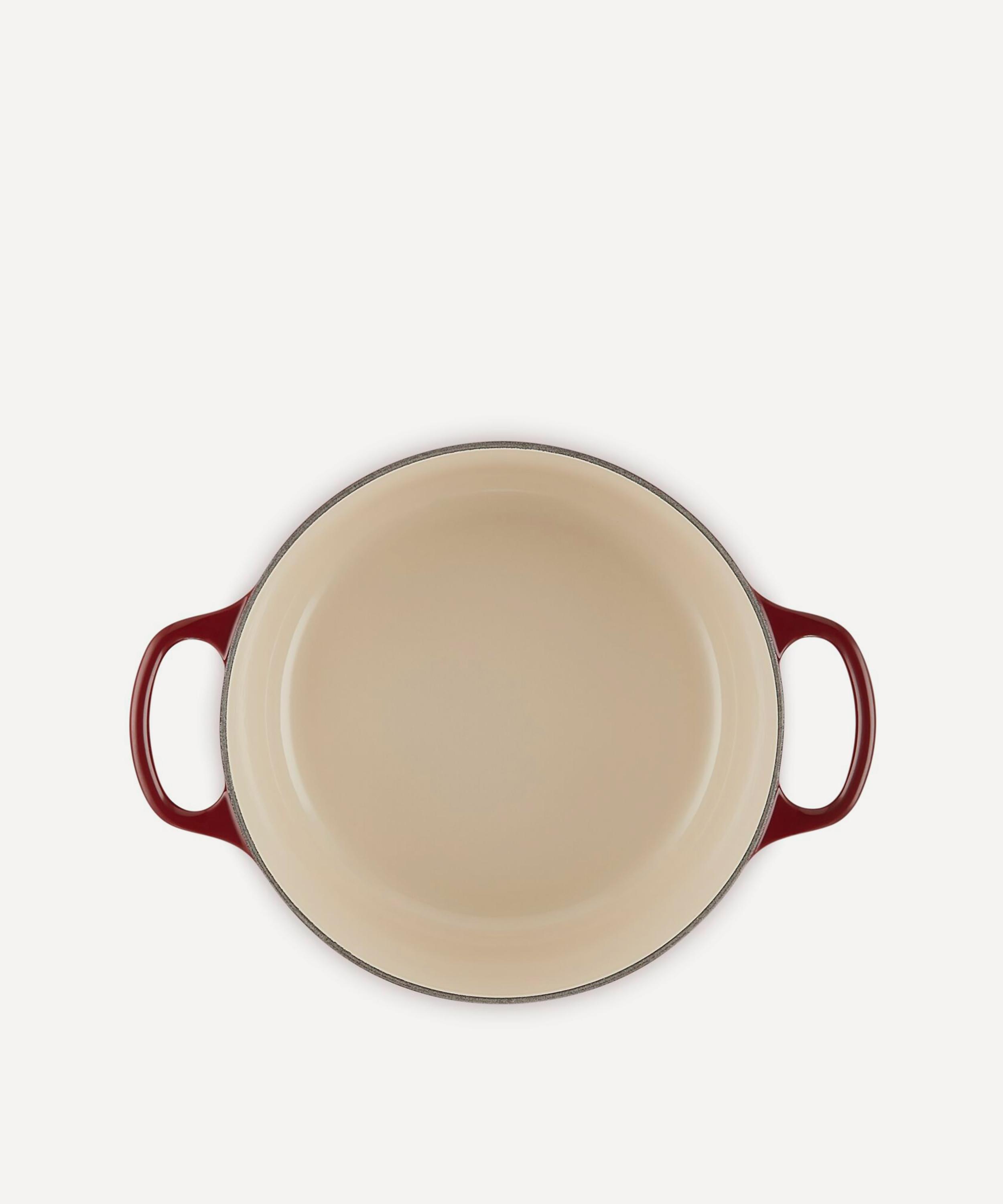 Le Creuset - Signature Cast Iron 24cm Round Casserole in Garnet image number 3