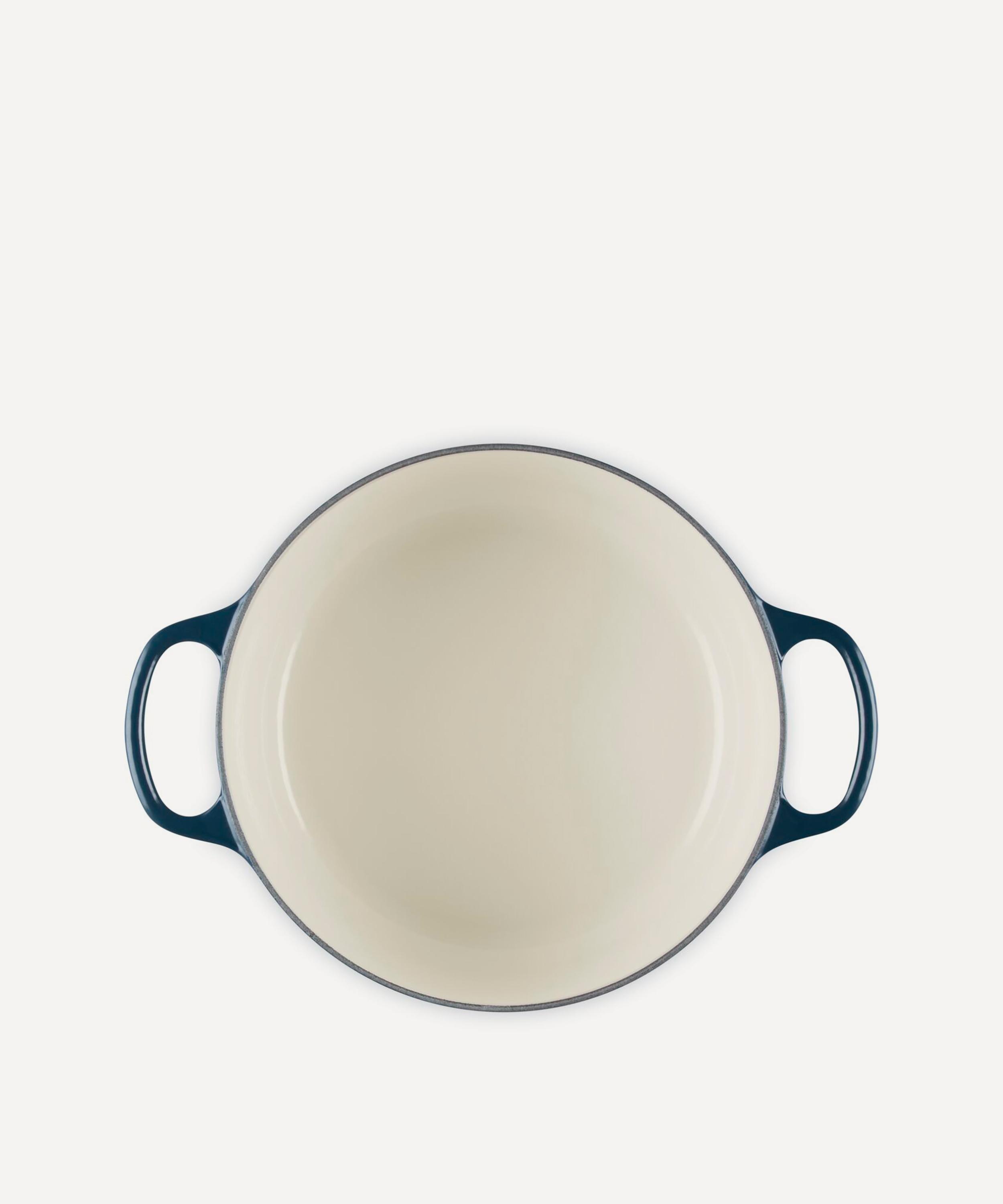 Le Creuset - Signature Cast Iron 24cm Round Casserole in Nuit image number 3