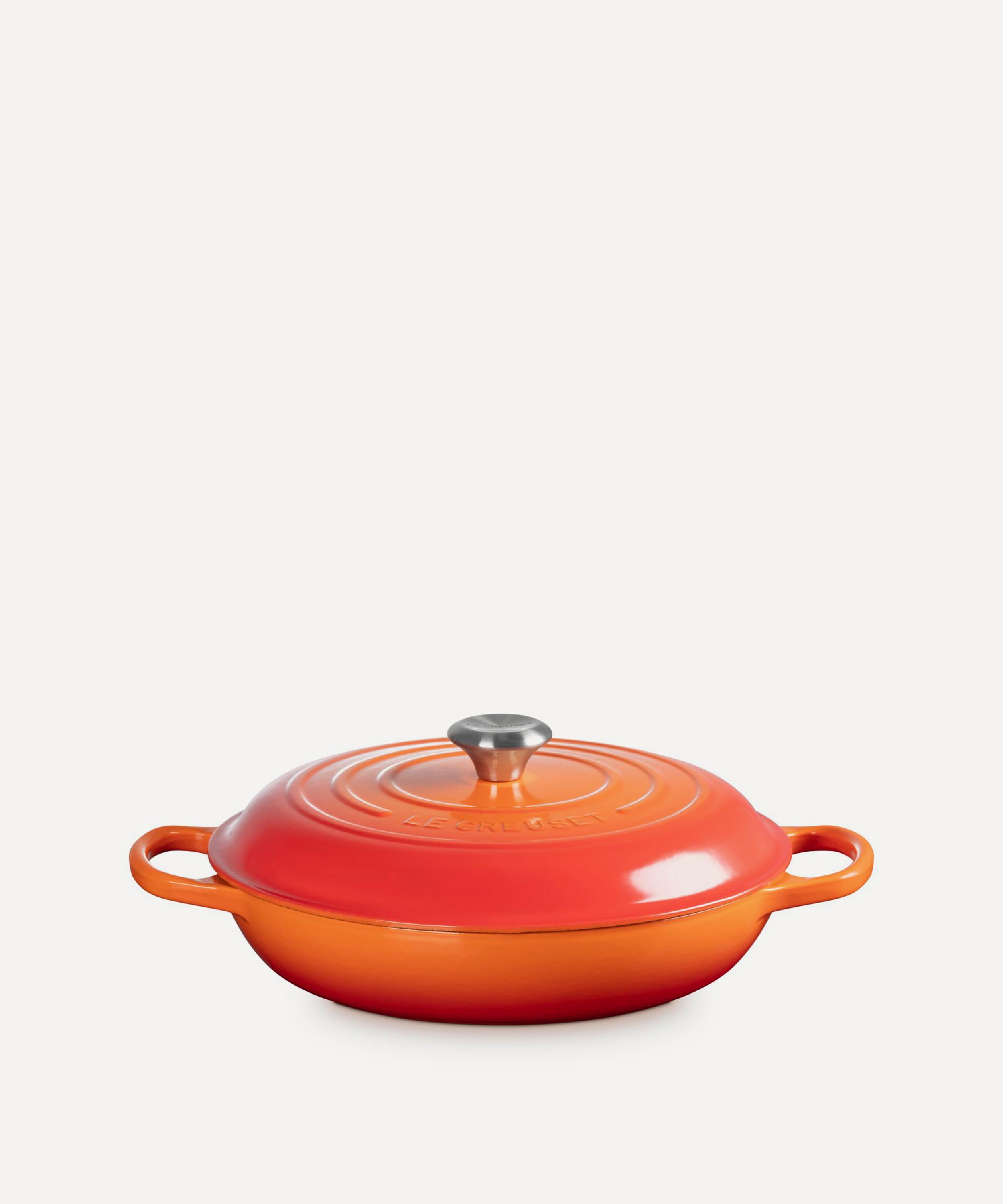 Le Creuset - Signature Cast Iron 30cm Shallow Casserole in Volcanic image number 0
