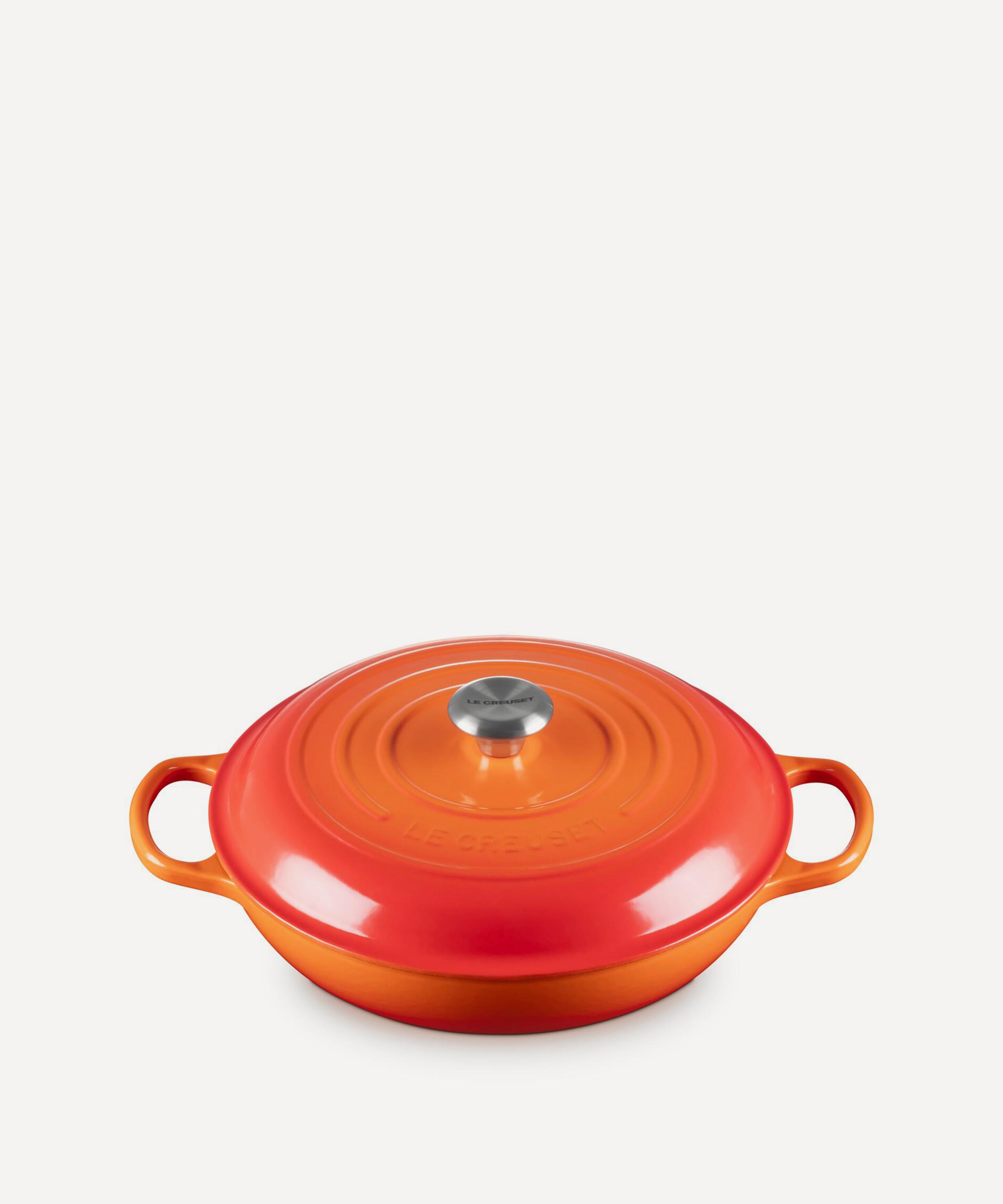 Le Creuset - Signature Cast Iron 30cm Shallow Casserole in Volcanic image number 1