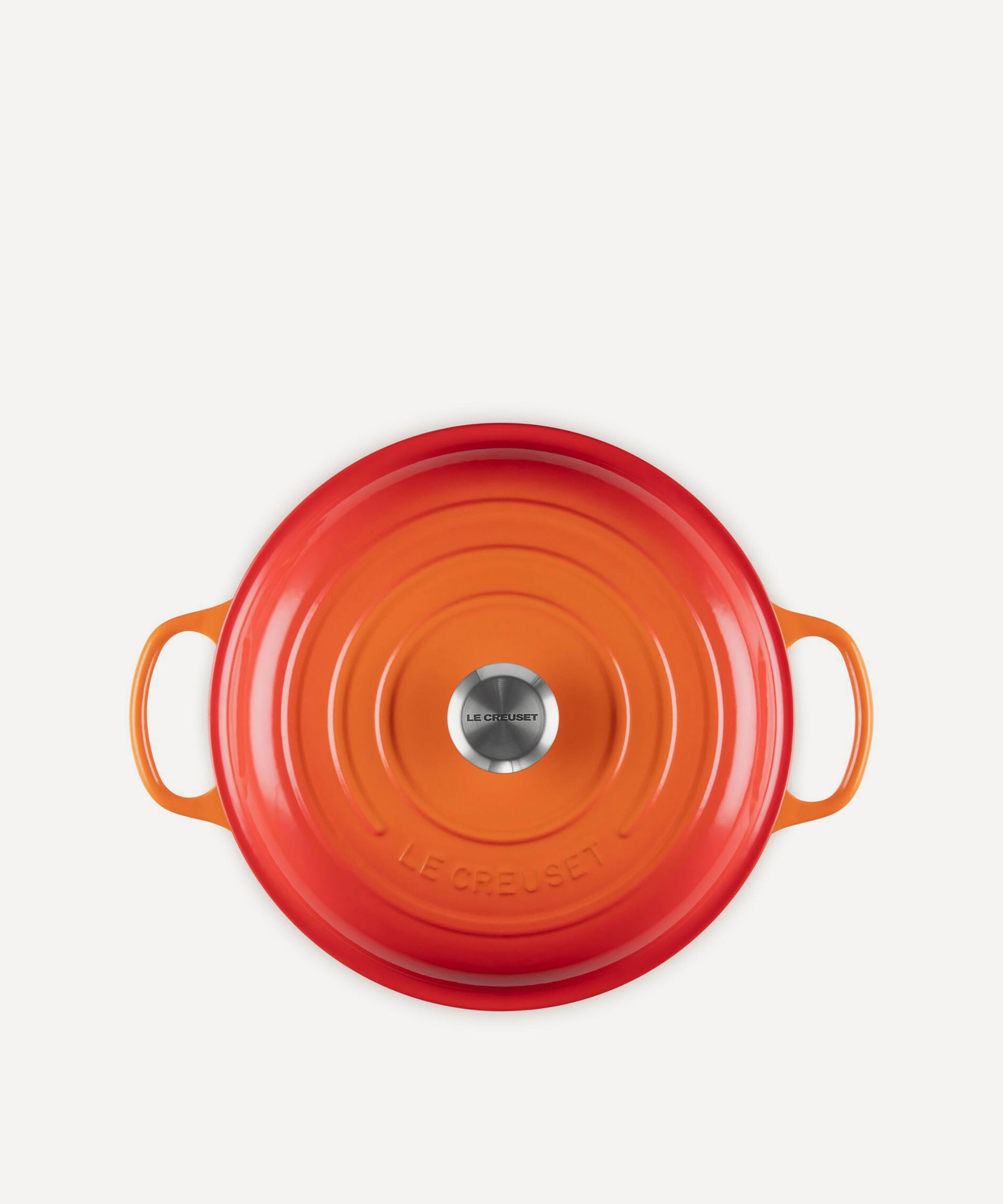 Le Creuset - Signature Cast Iron 30cm Shallow Casserole in Volcanic image number 4
