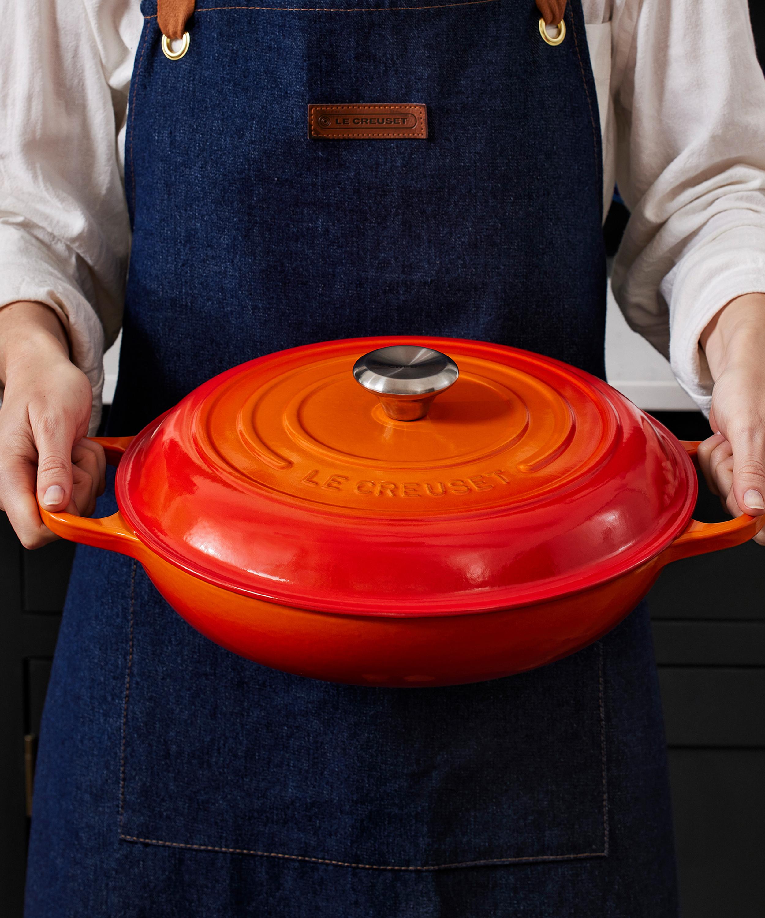 Le Creuset - Signature Cast Iron 30cm Shallow Casserole in Volcanic image number 5