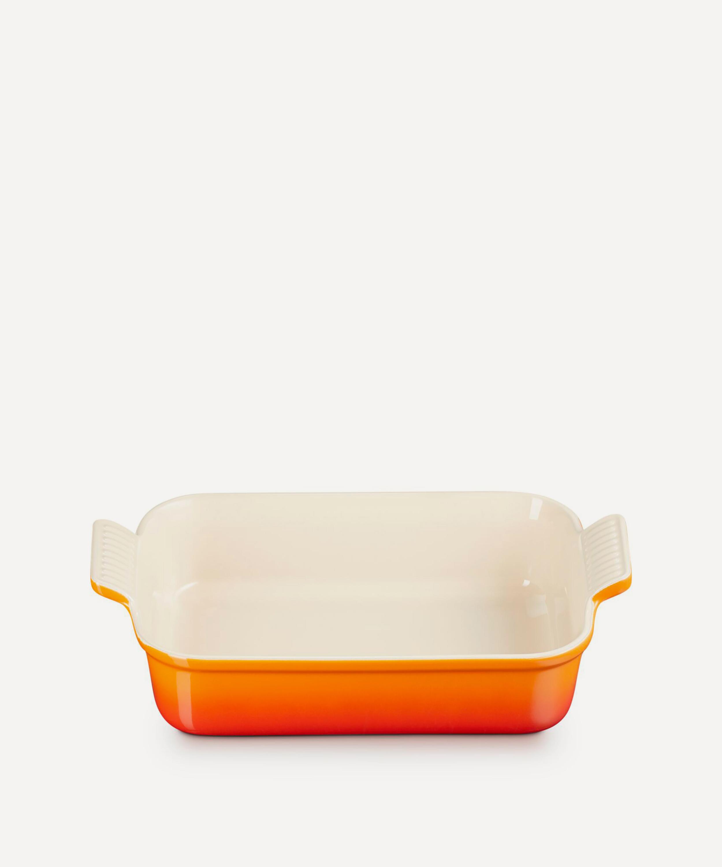Le Creuset - Heritage Stoneware Rectangular 26cm Dish in Volcanic image number 3
