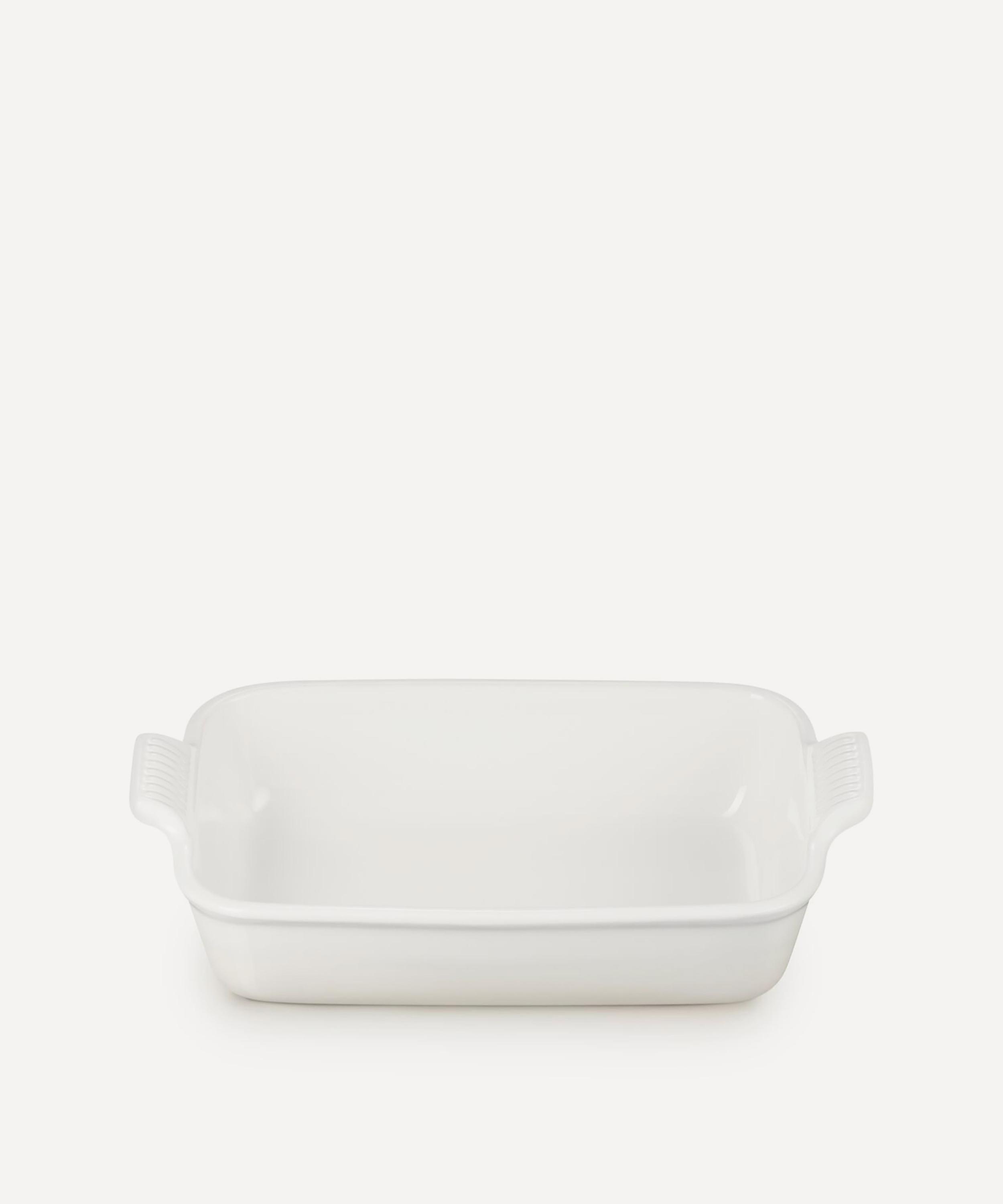 Le Creuset - Heritage Stoneware Rectangular 26cm Dish in Meringue image number 3