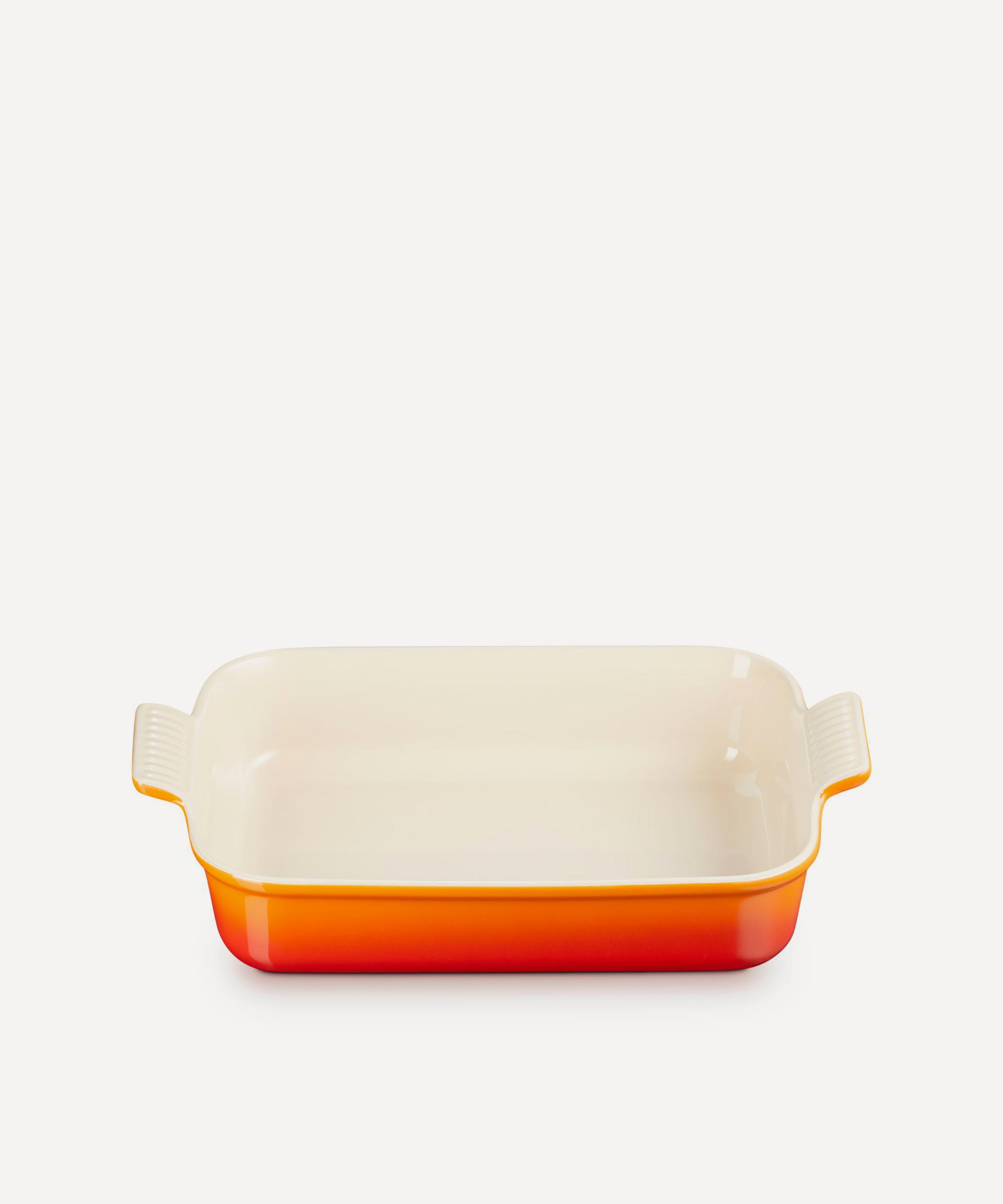 Le Creuset - Heritage Stoneware Rectangular 32cm Dish in Volcanic image number 2