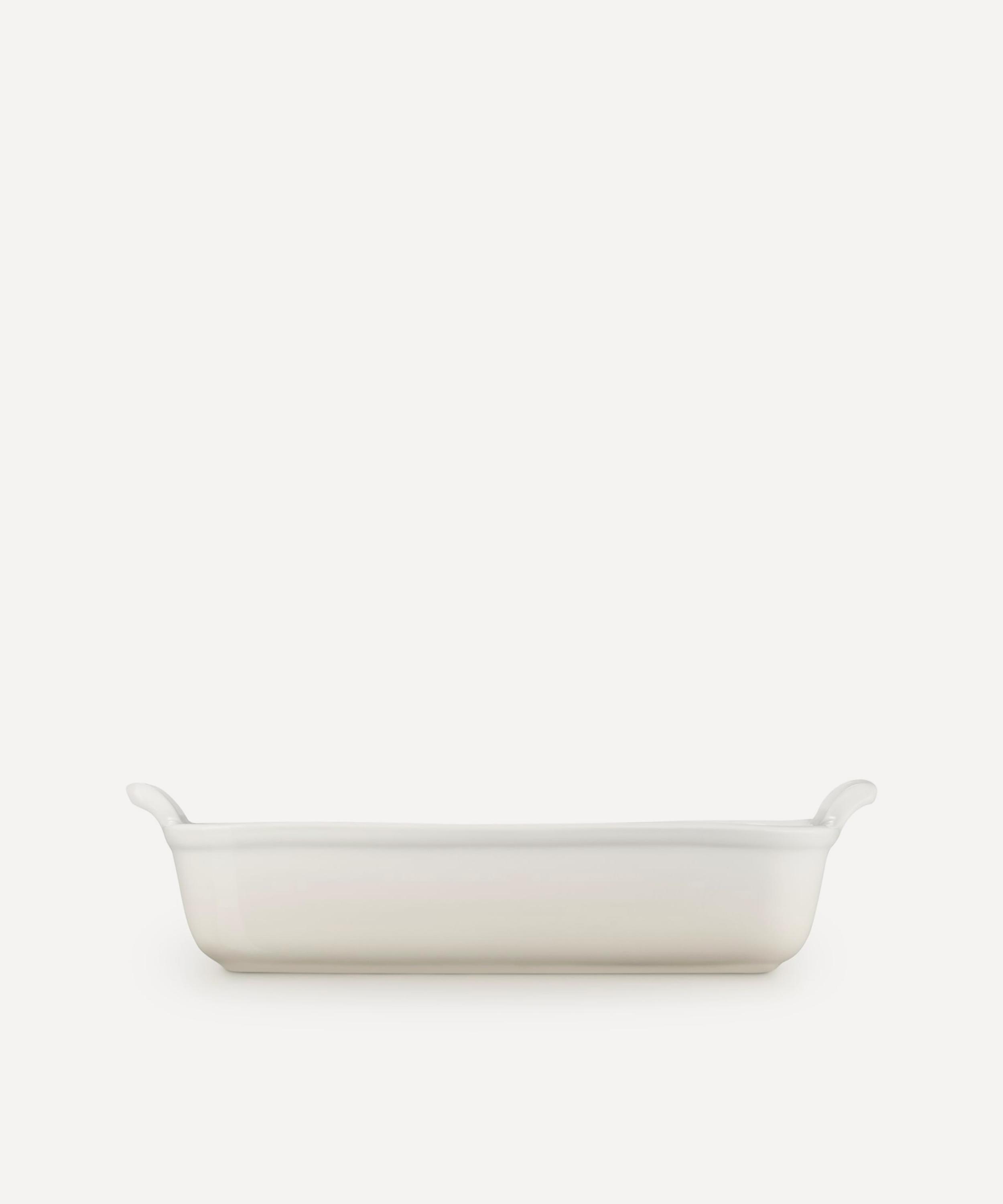 Le Creuset - Heritage Stoneware Rectangular 32cm Dish in Meringue image number 0