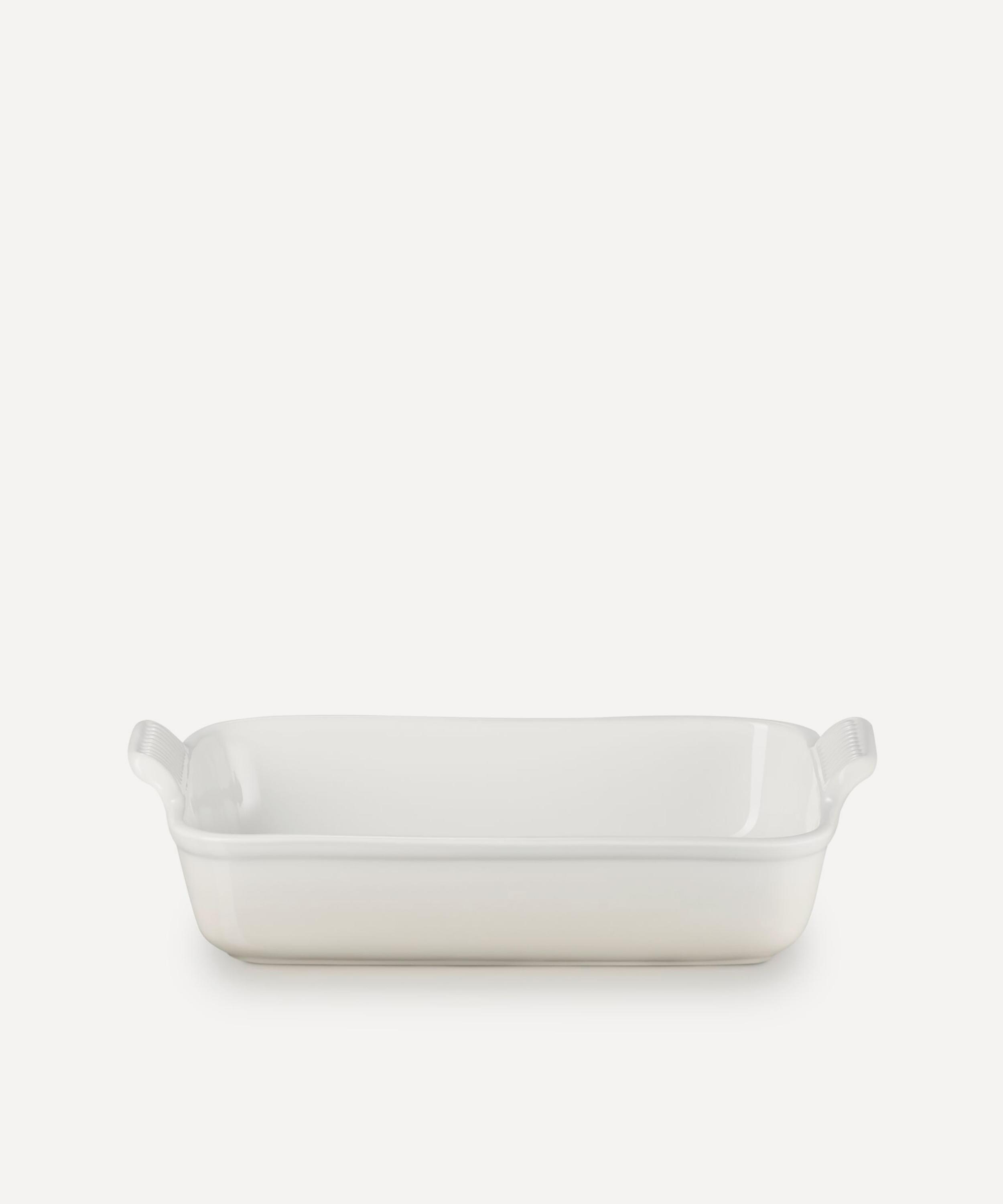 Le Creuset - Heritage Stoneware Rectangular 32cm Dish in Meringue image number 1