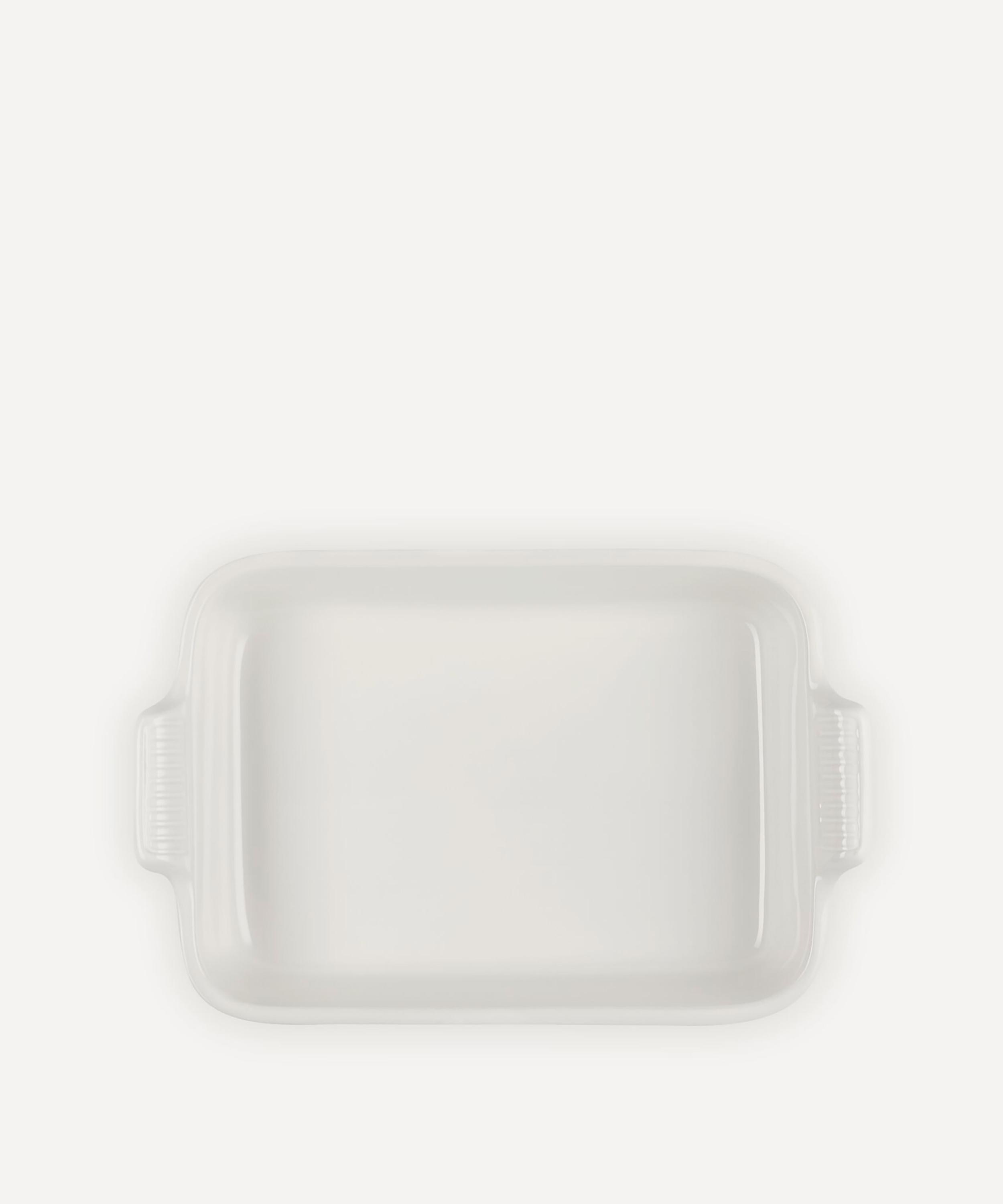 Le Creuset - Heritage Stoneware Rectangular 32cm Dish in Meringue image number 5