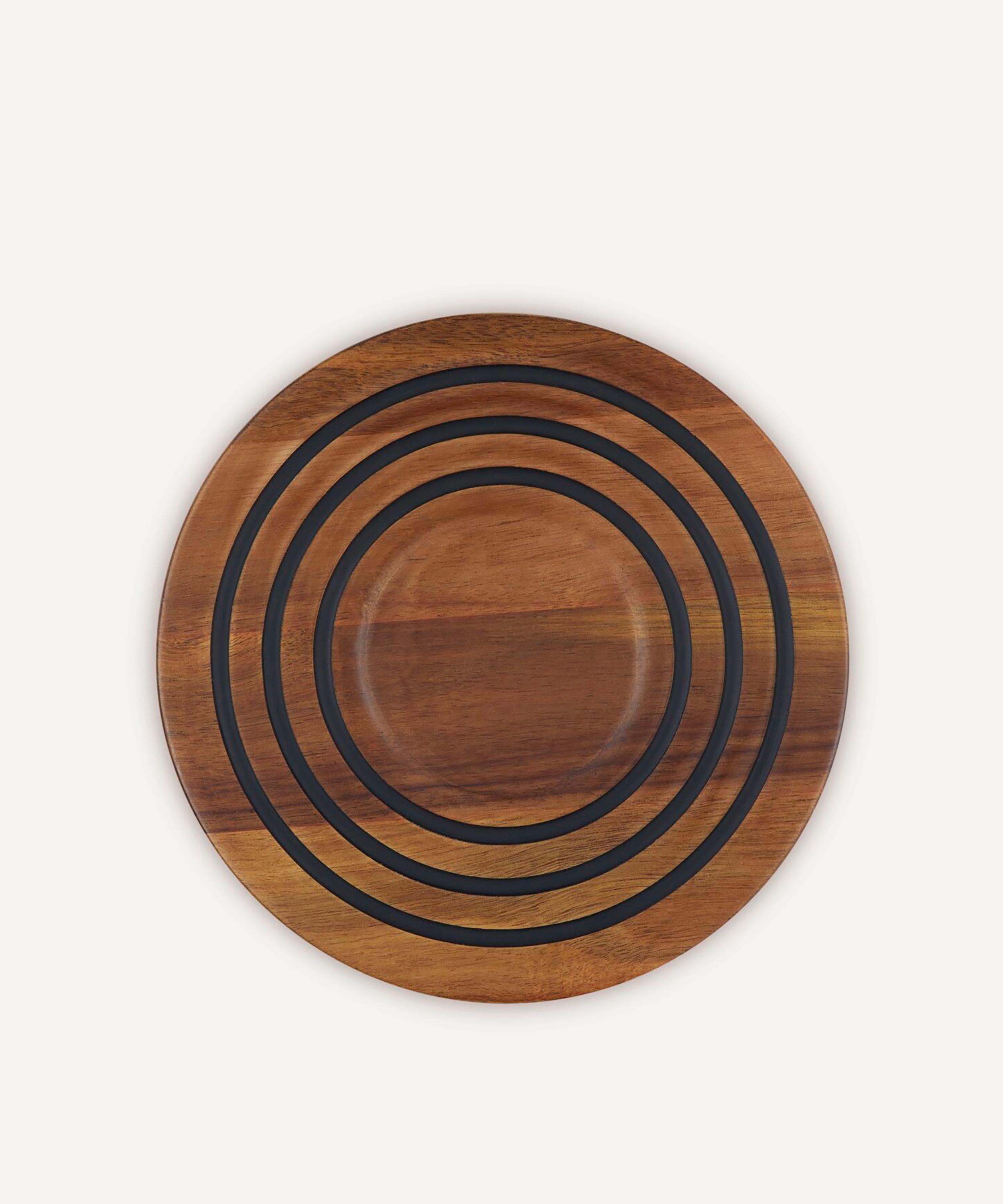Le Creuset - Acacia Wood Magnetic Round Trivet image number 2