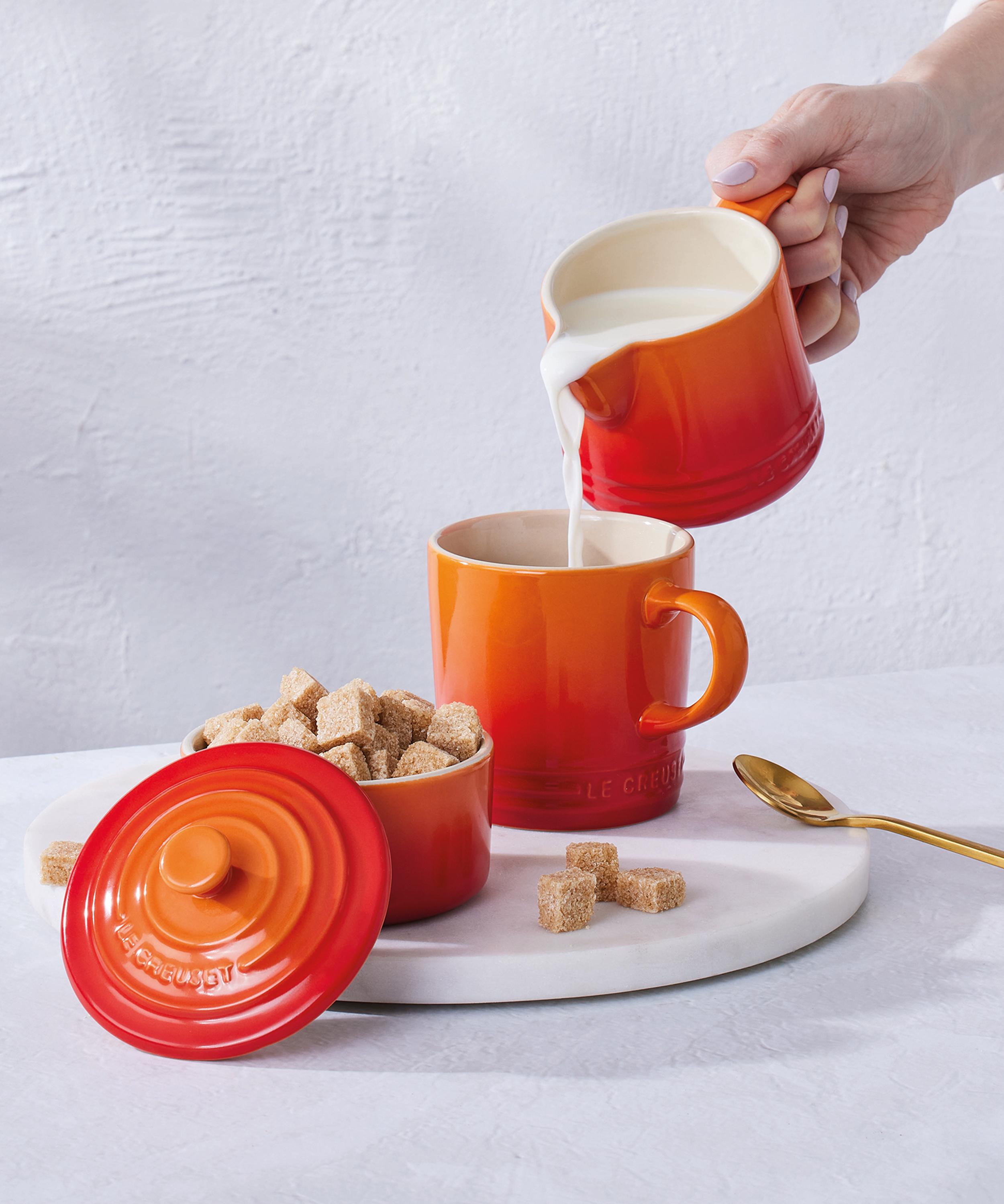 Le Creuset - Stoneware Milk and Sugar Set in Volcanic image number 4