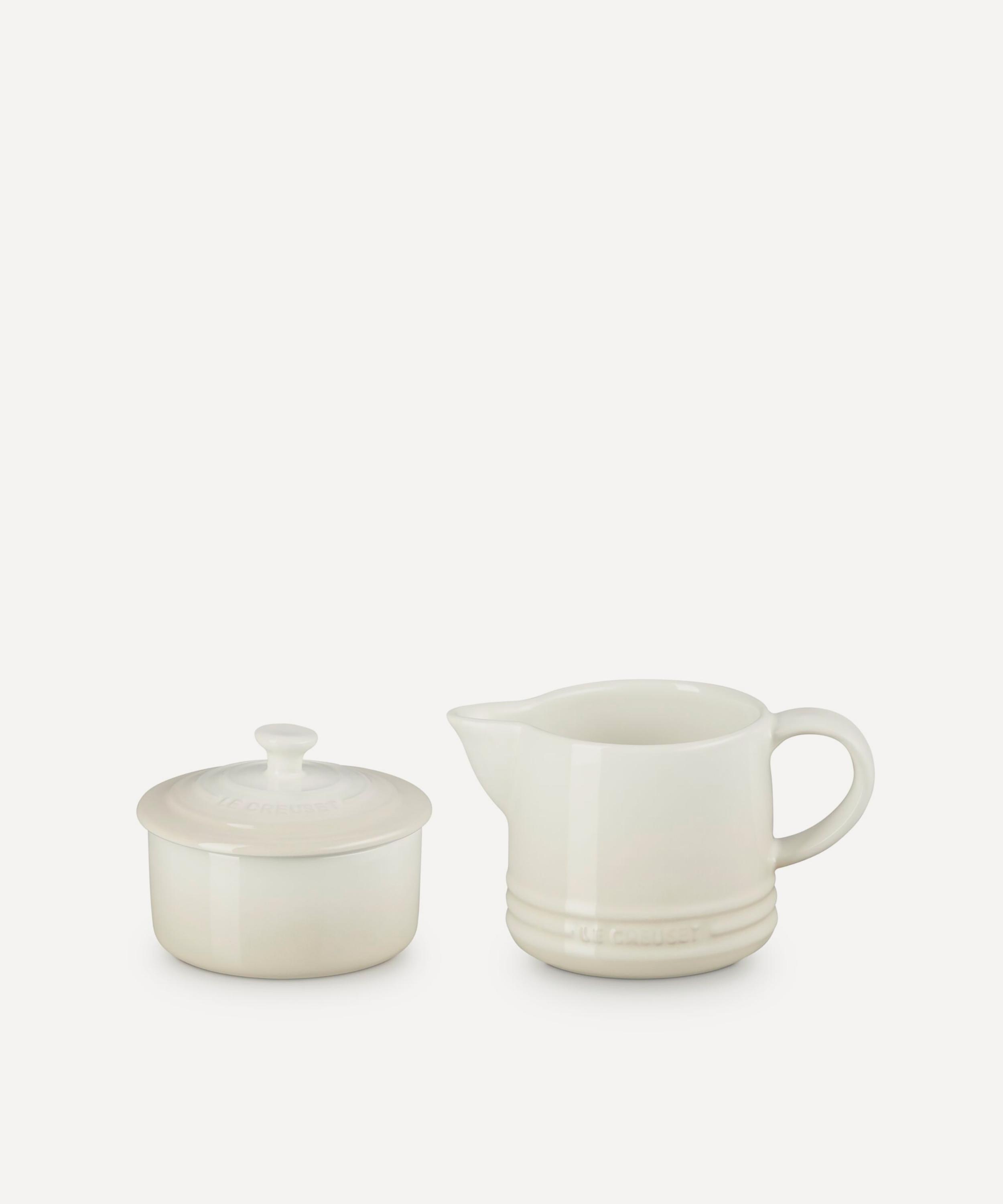 Le Creuset - Stoneware Milk and Sugar Set in Meringue image number 2