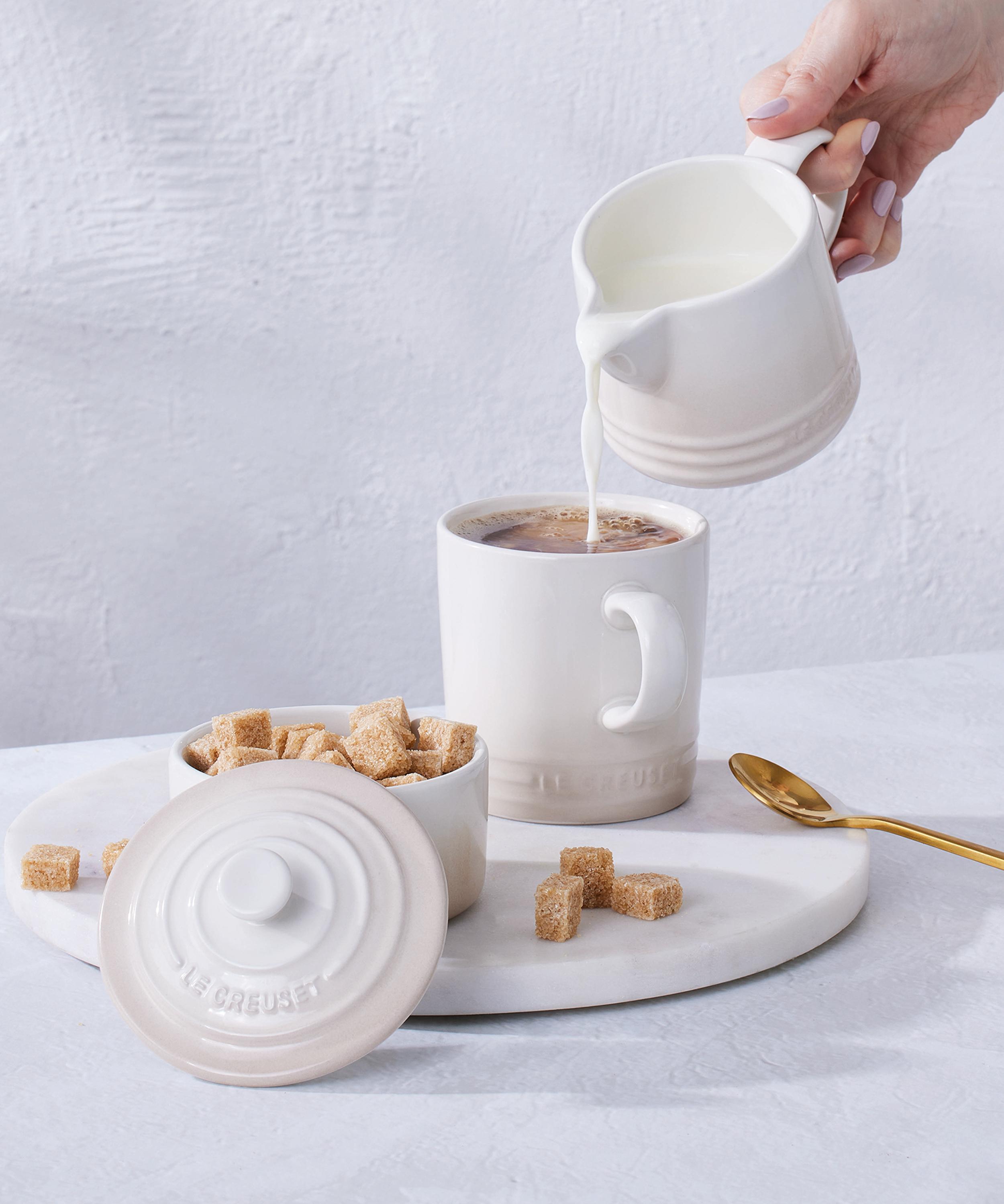 Le Creuset - Stoneware Milk and Sugar Set in Meringue image number 4