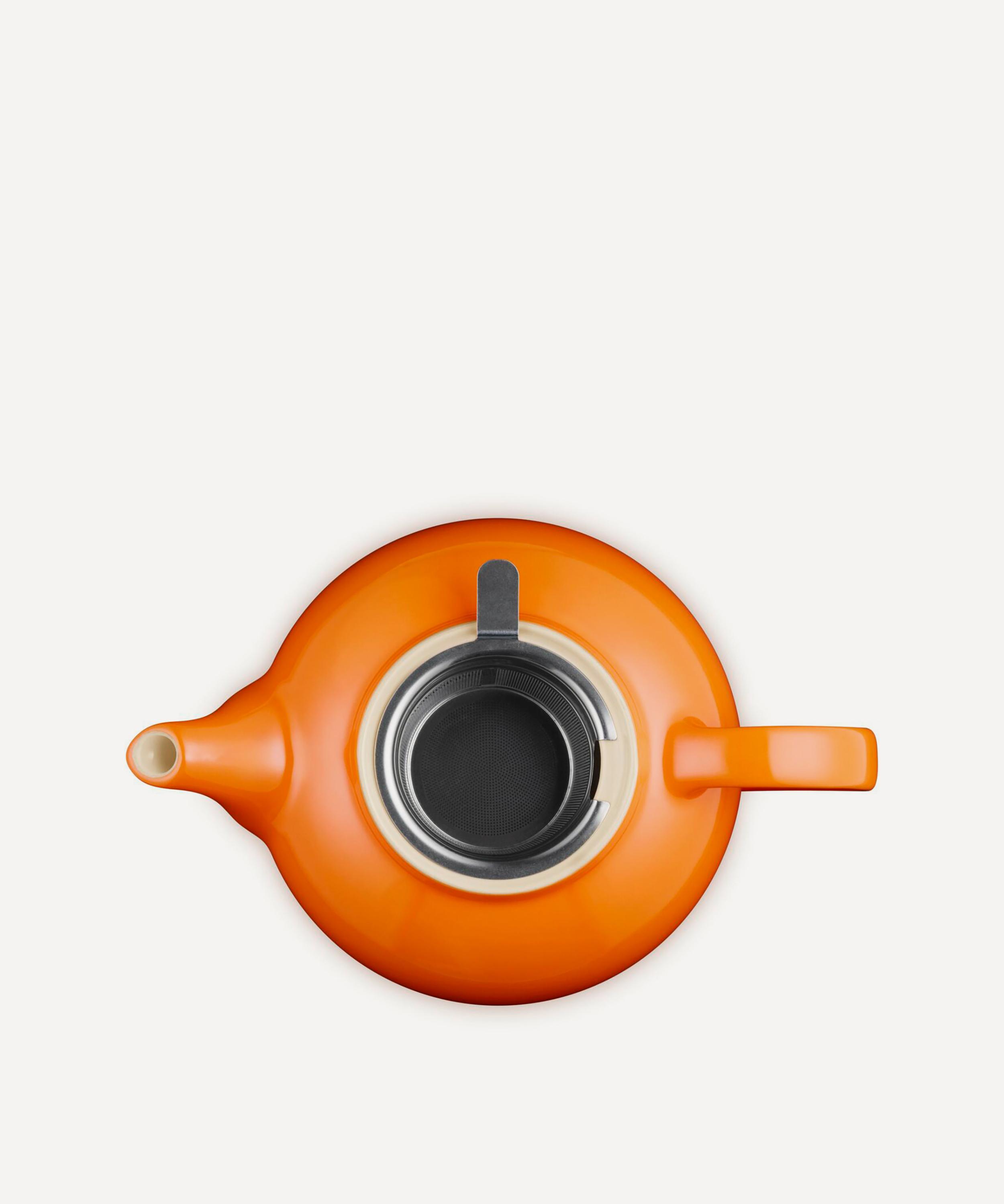 Le Creuset - Classic Stoneware Teapot and Infuser Set in Volcanic image number 3