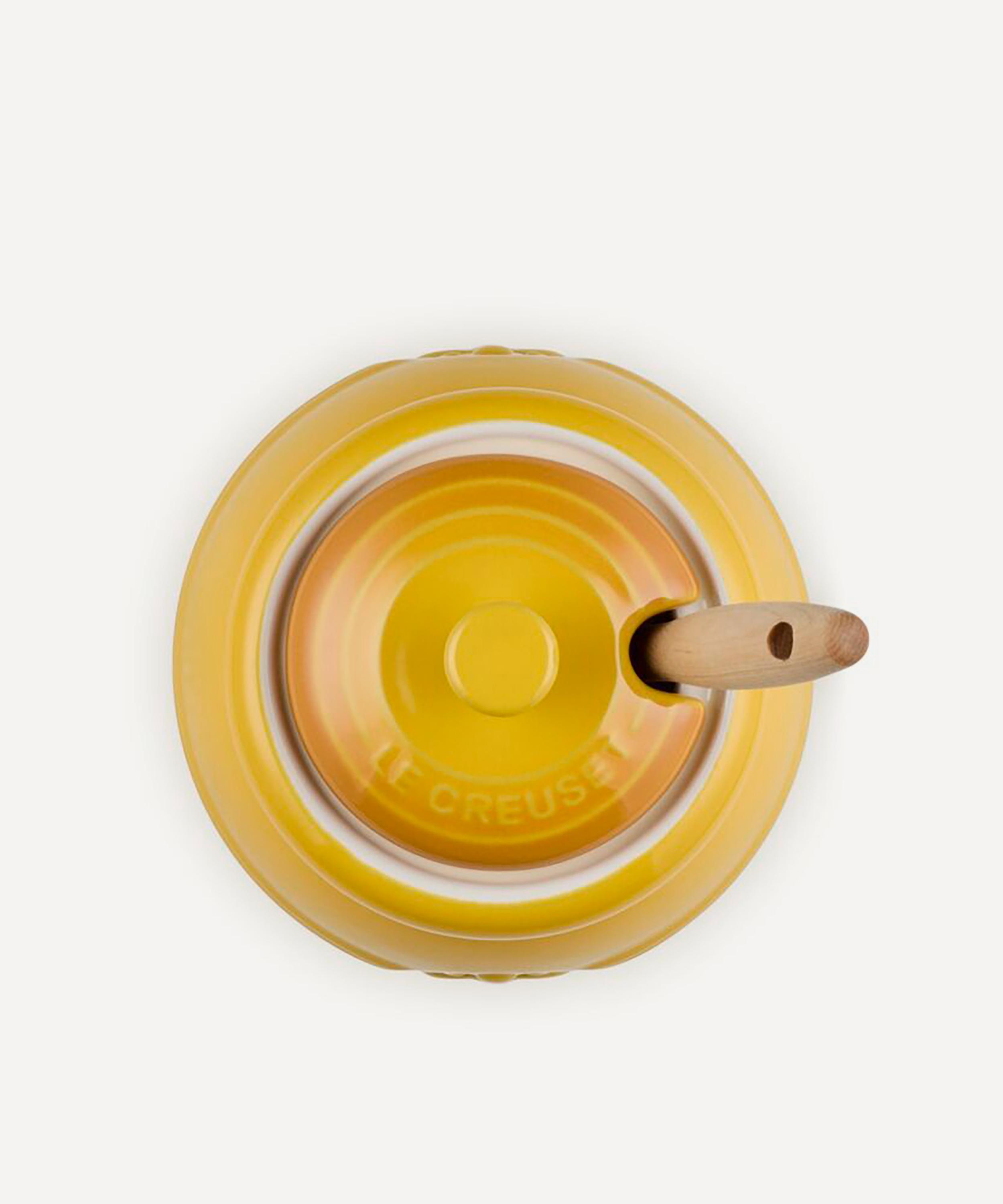Le Creuset - Stoneware Honey Pot and Dipper Set in Nectar image number 3