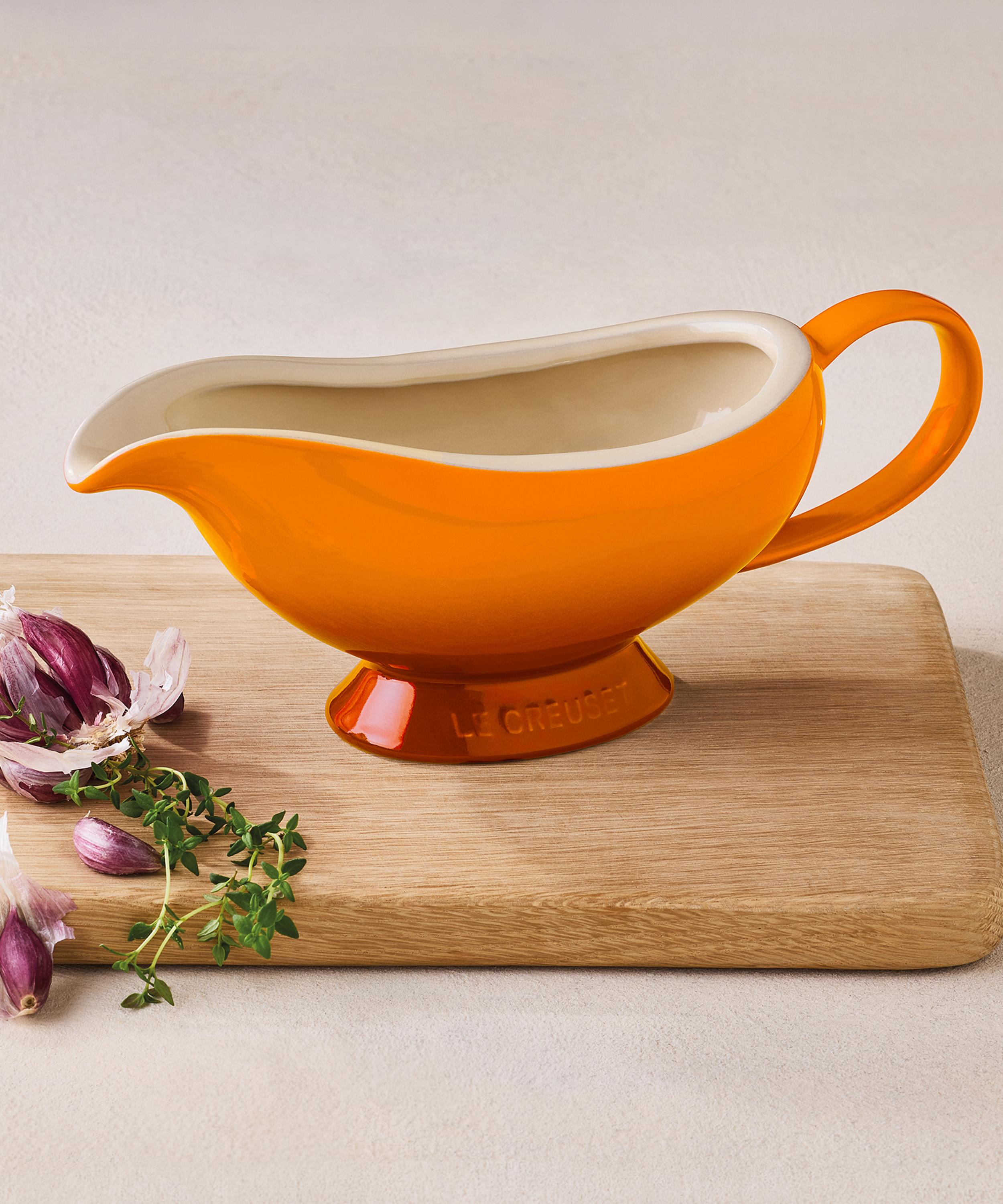 Le Creuset - Heritage Gravy Boat in Volcanic image number 4