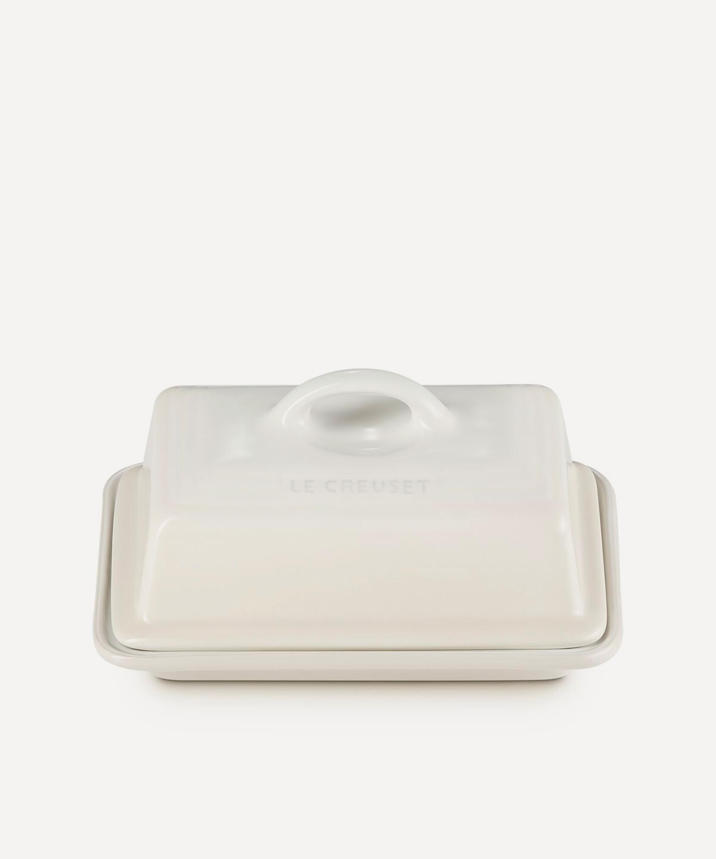 Le Creuset - Stoneware Butter Dish in Meringue image number 2