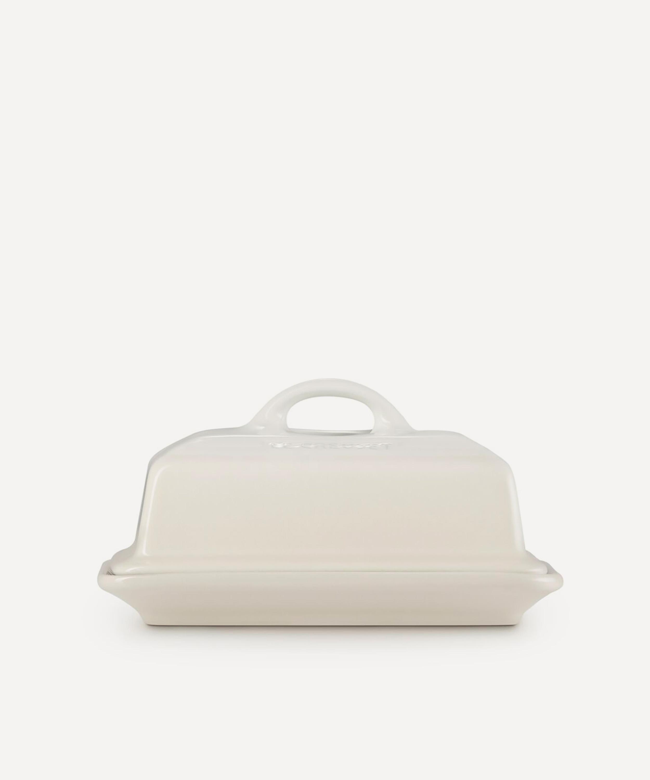 Le Creuset - Stoneware Butter Dish in Meringue image number 4