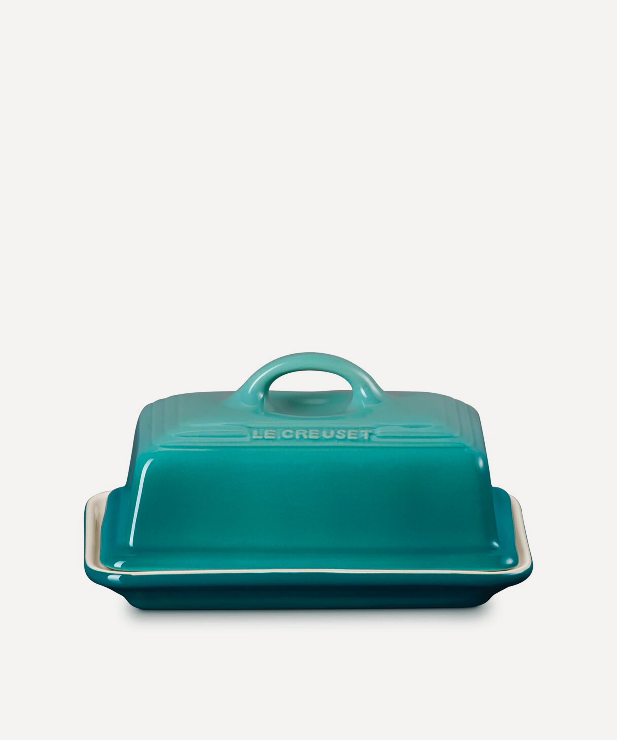Le Creuset - Stoneware Butter Dish in Blue Riviera image number 0