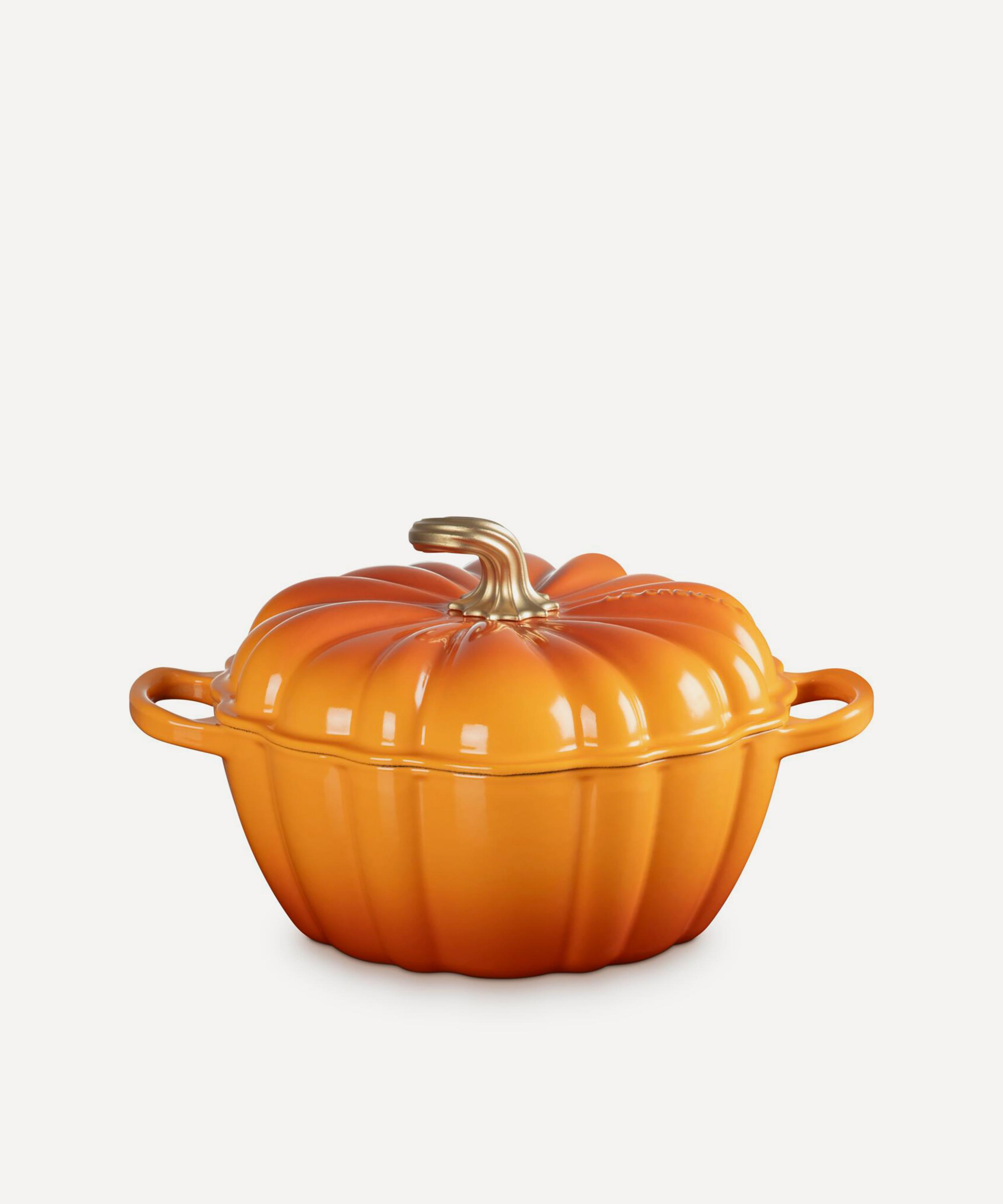 Le Creuset - Cast Iron Stoneware Pumpkin Casserole Dish in Marronnier