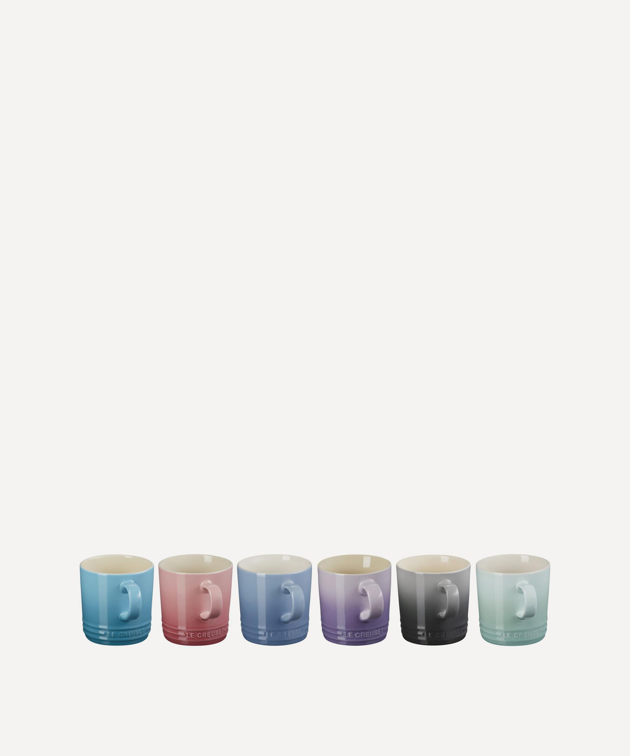 Le Creuset - Pastel Stoneware Mugs Set of Six image number 0