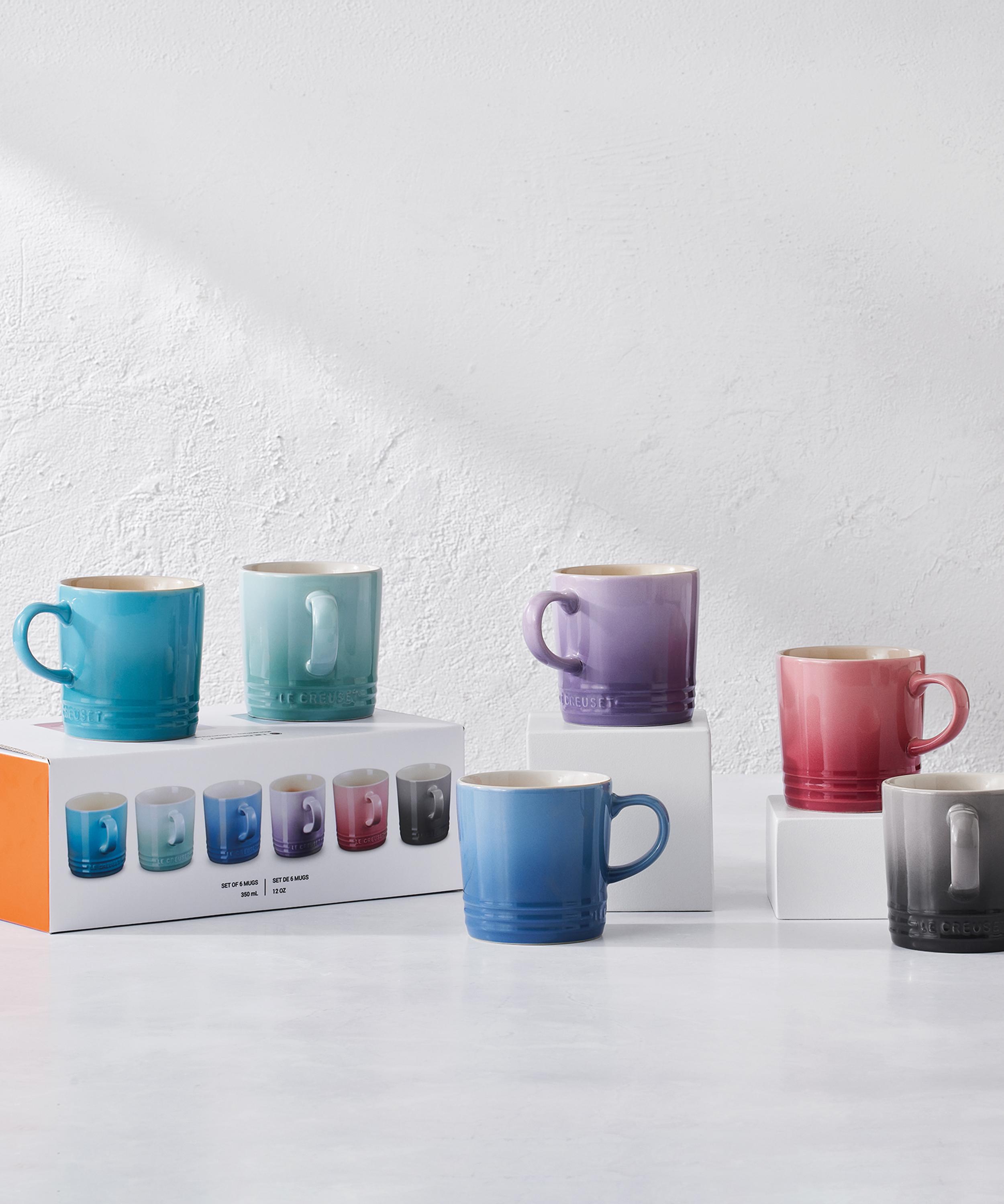 Le Creuset - Pastel Stoneware Mugs Set of Six image number 1