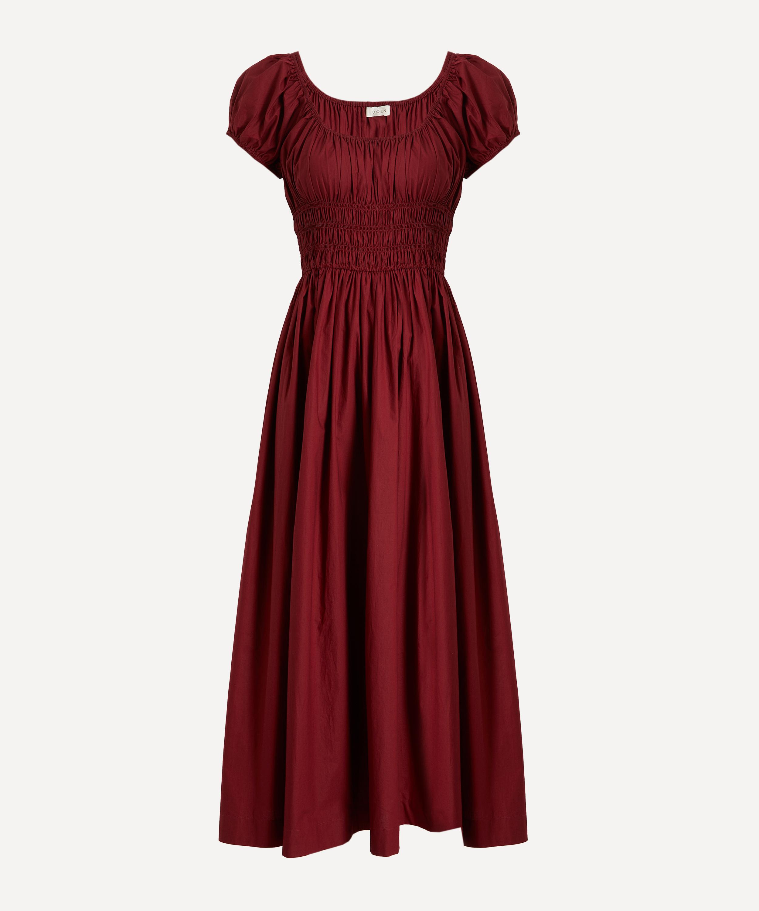 D&Ocirc;EN - Quinley Burgundy Dress image number 0