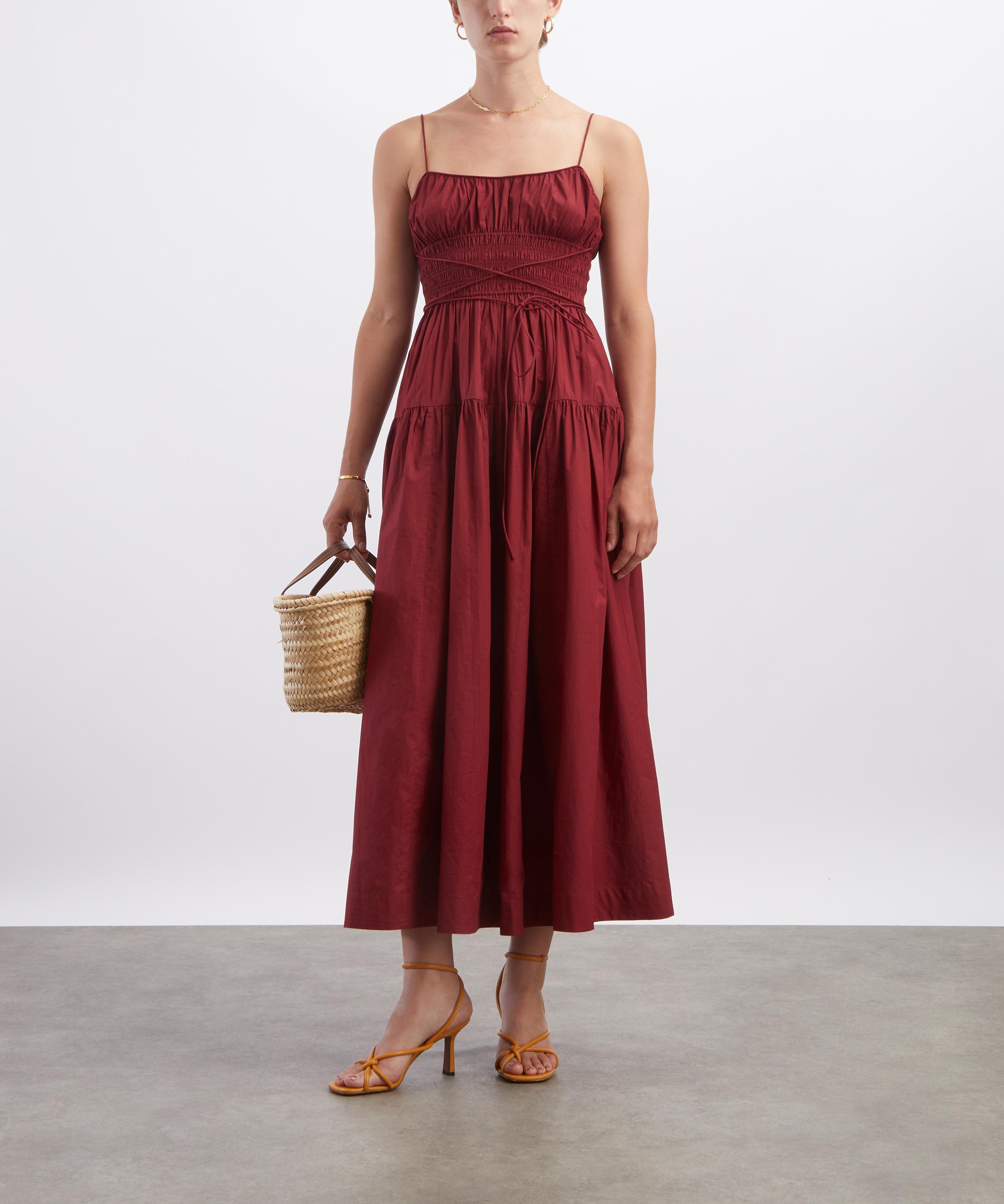 D&Ocirc;EN - Safia Red Dress image number 1