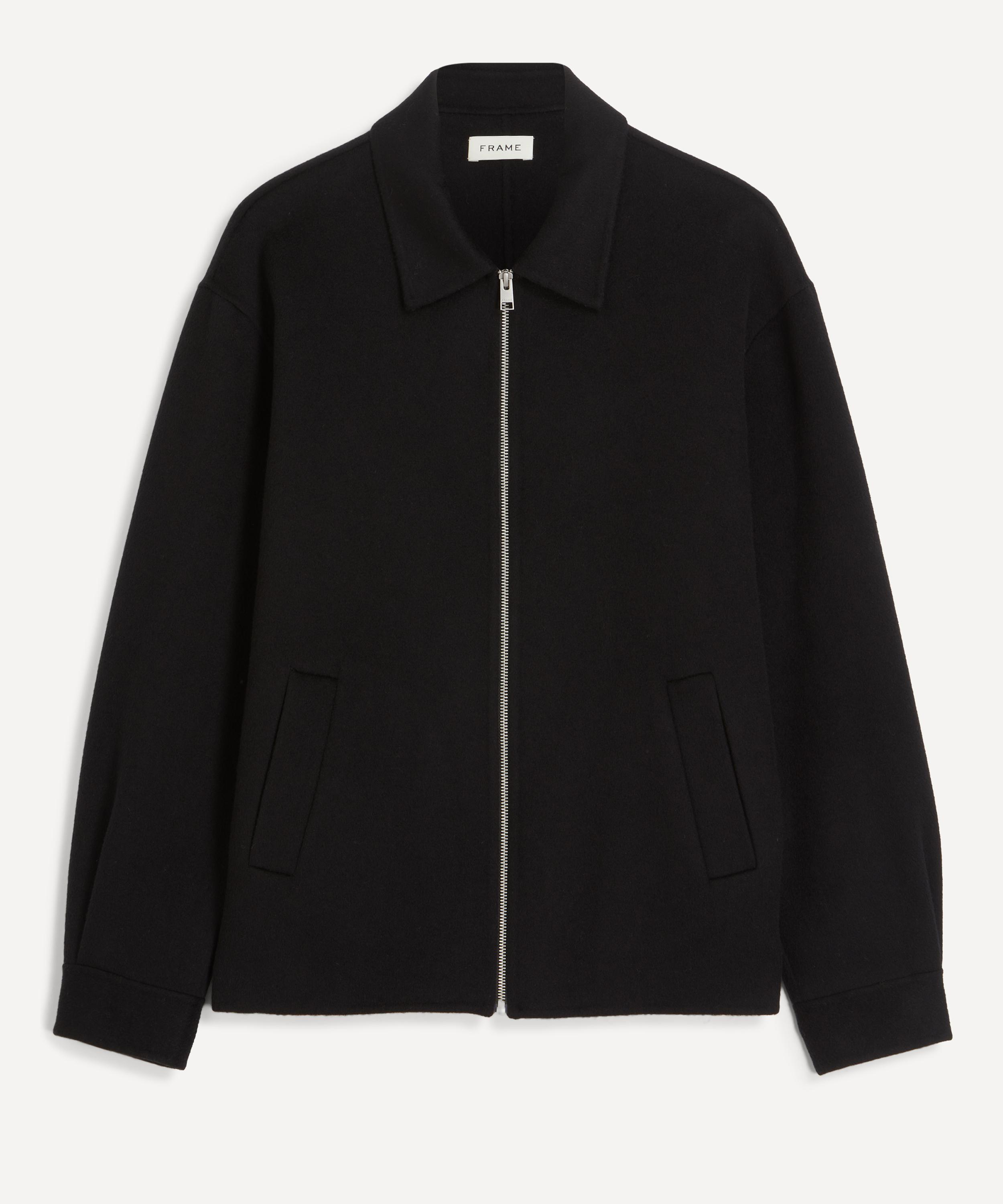 Frame - Black Double-Face Wool Jacket