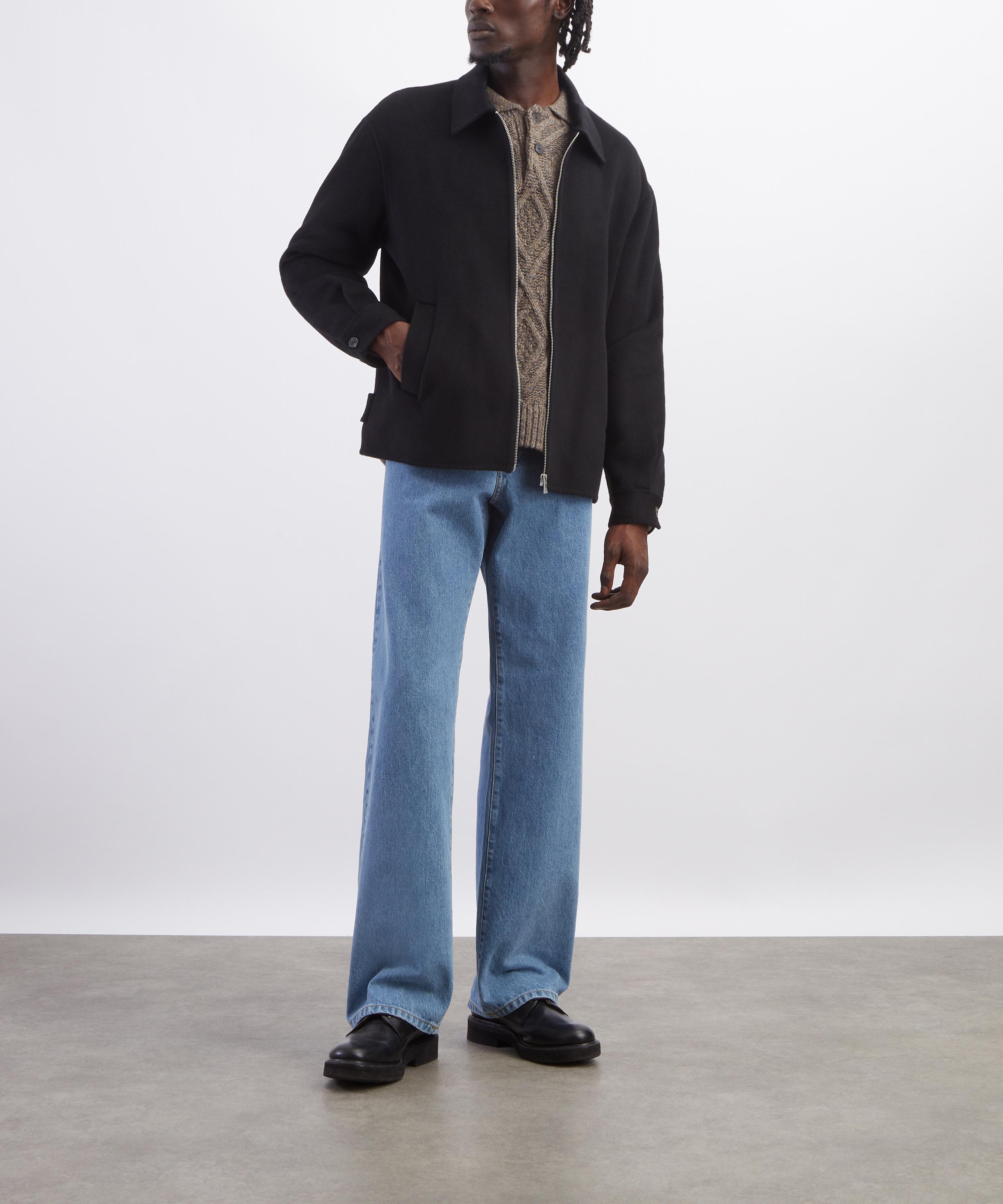 Frame - Black Double-Face Wool Jacket image number 1