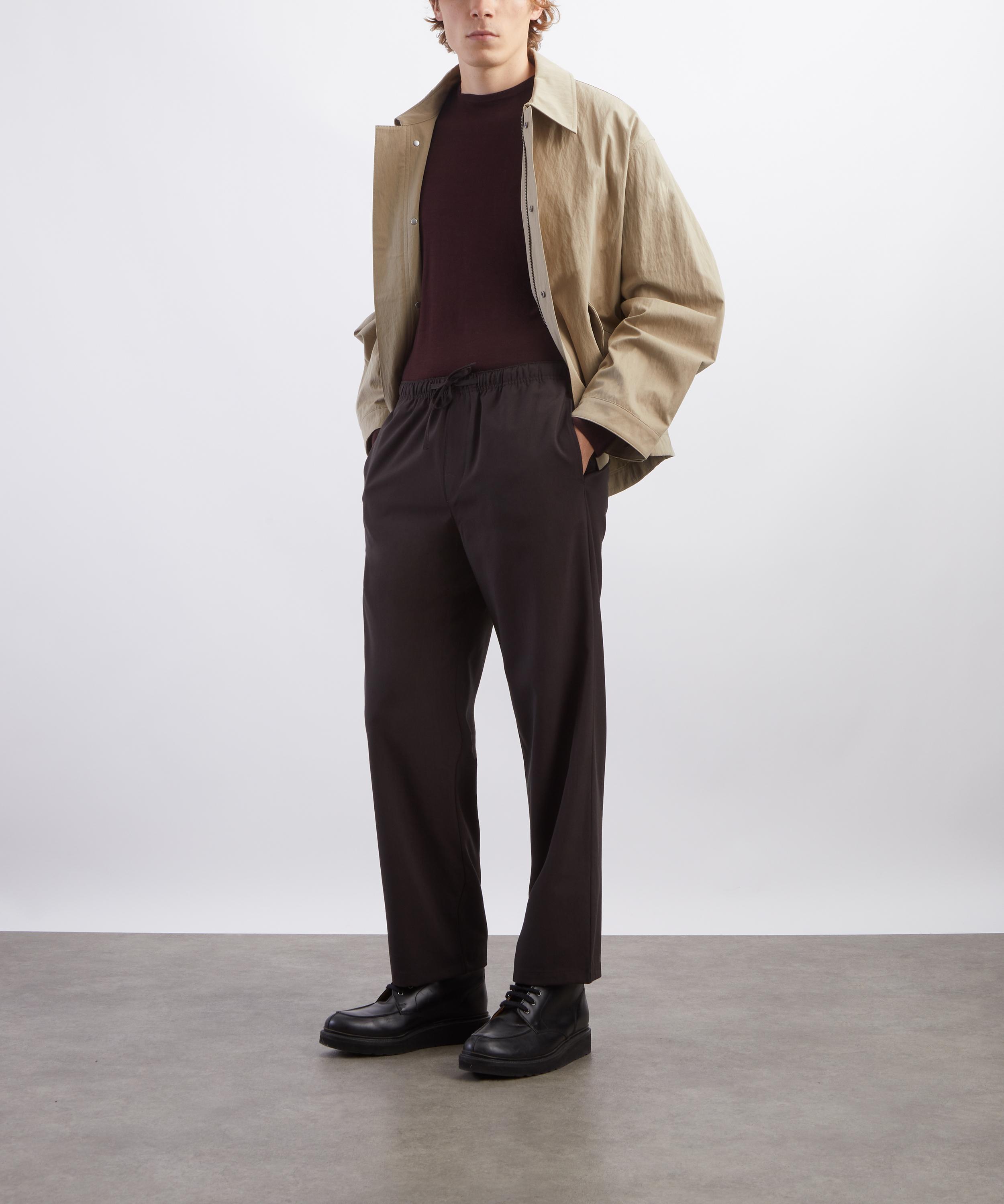Frame - Easy Wide-Leg Trousers image number 1