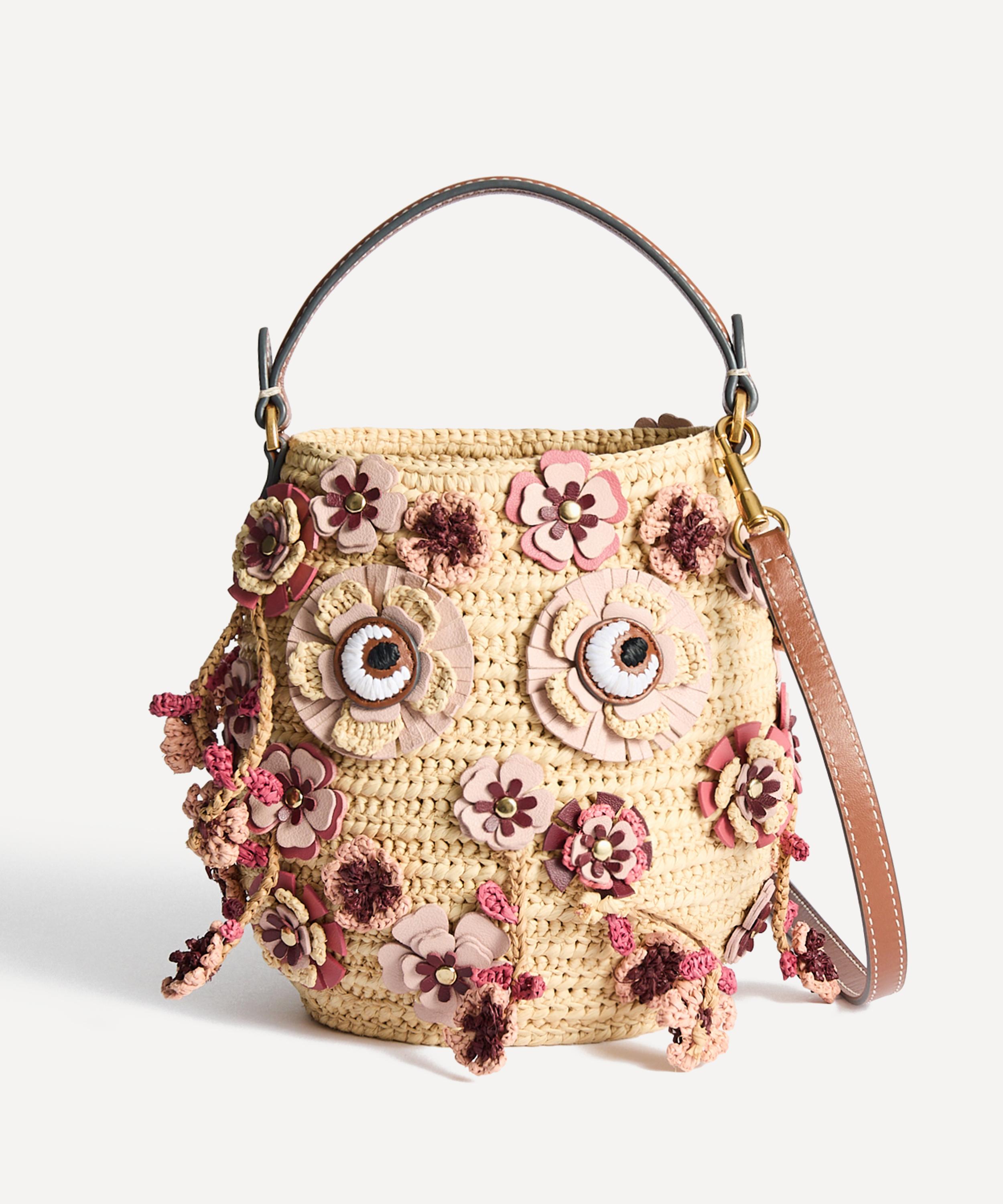 Anya Hindmarch - Raffia Blossom Creature Cross-Body Bag