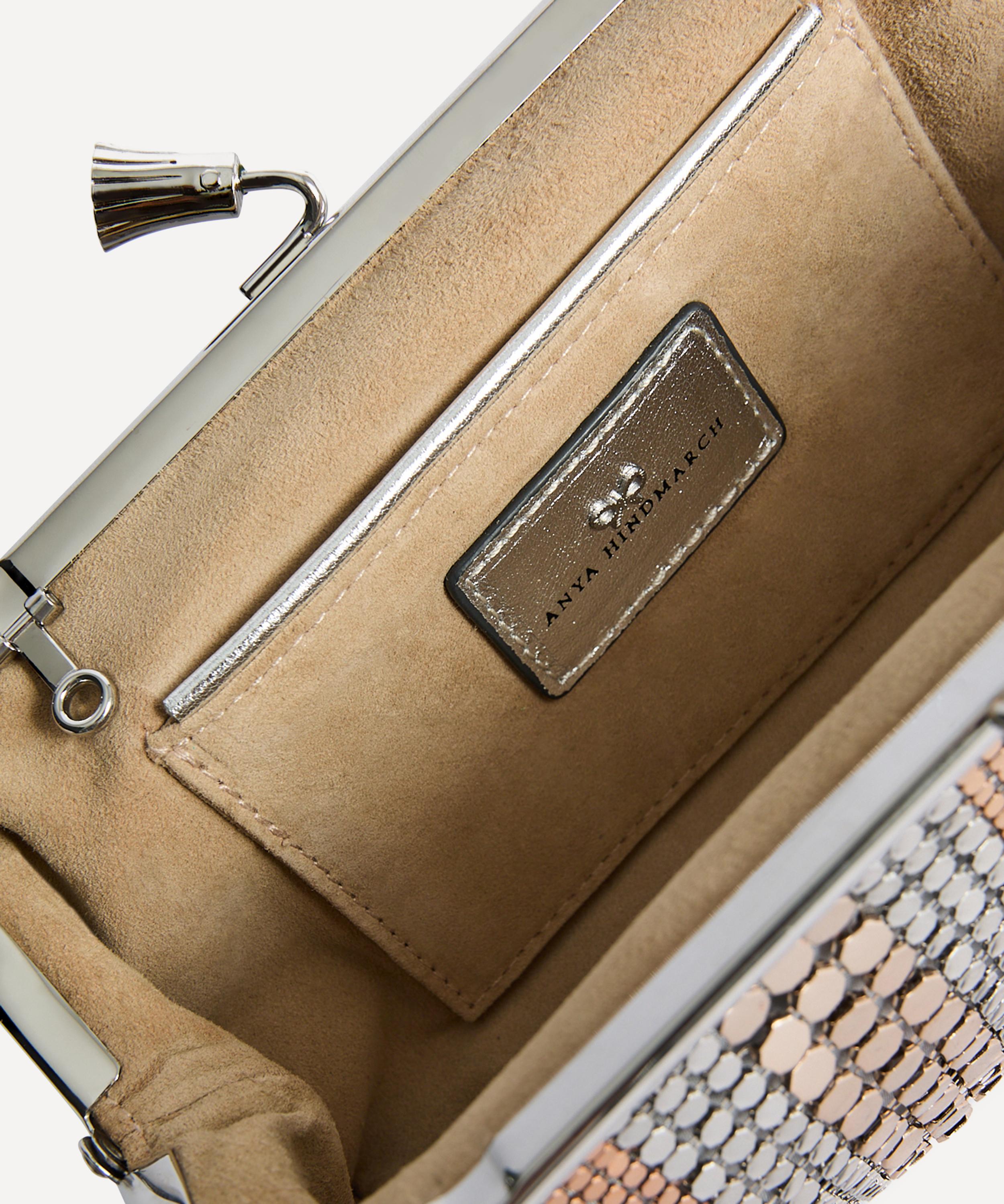 Anya Hindmarch - Maud Metal Mesh Clutch Bag image number 3