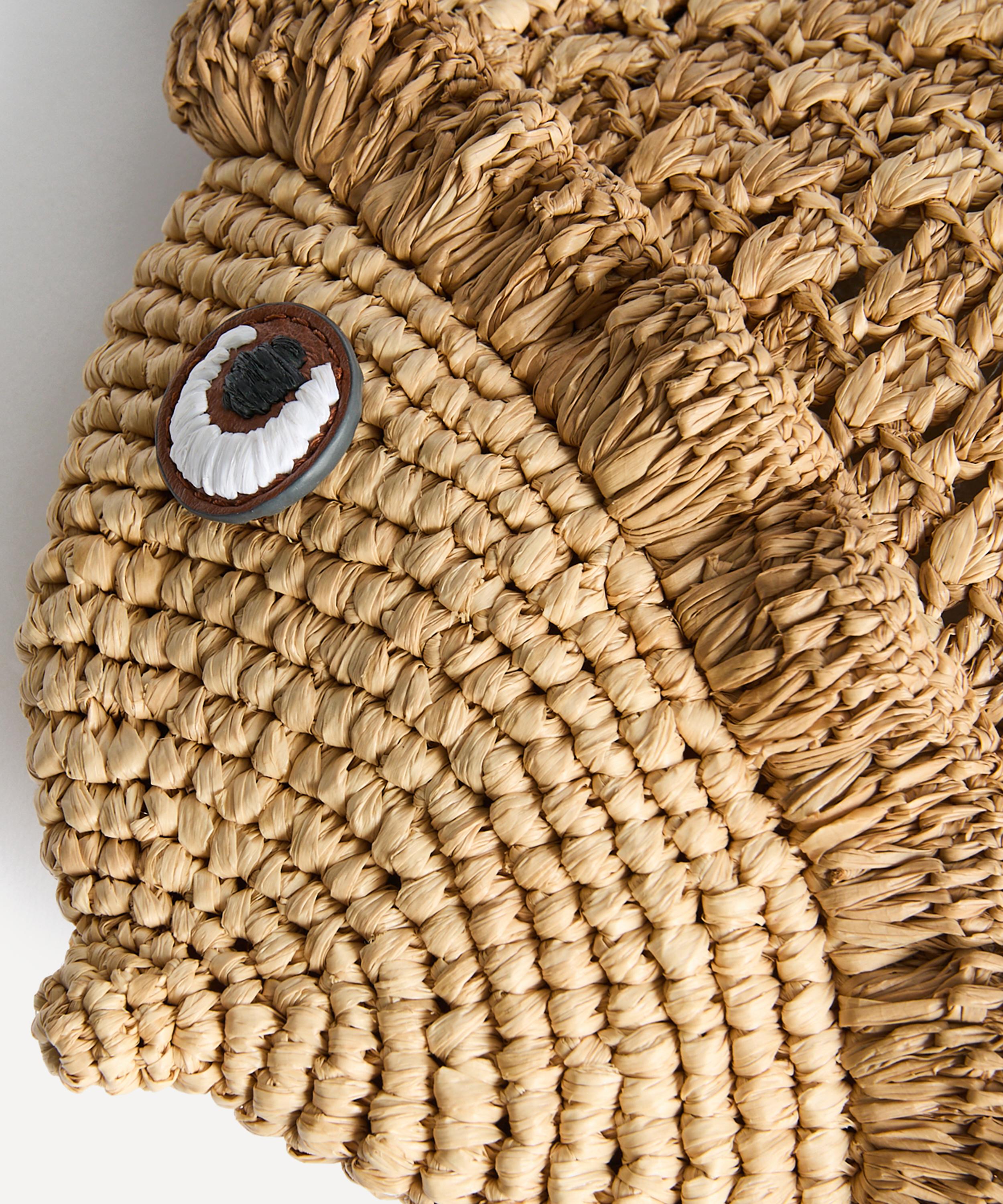 Anya Hindmarch - Raffia Fish Clutch Bag image number 1