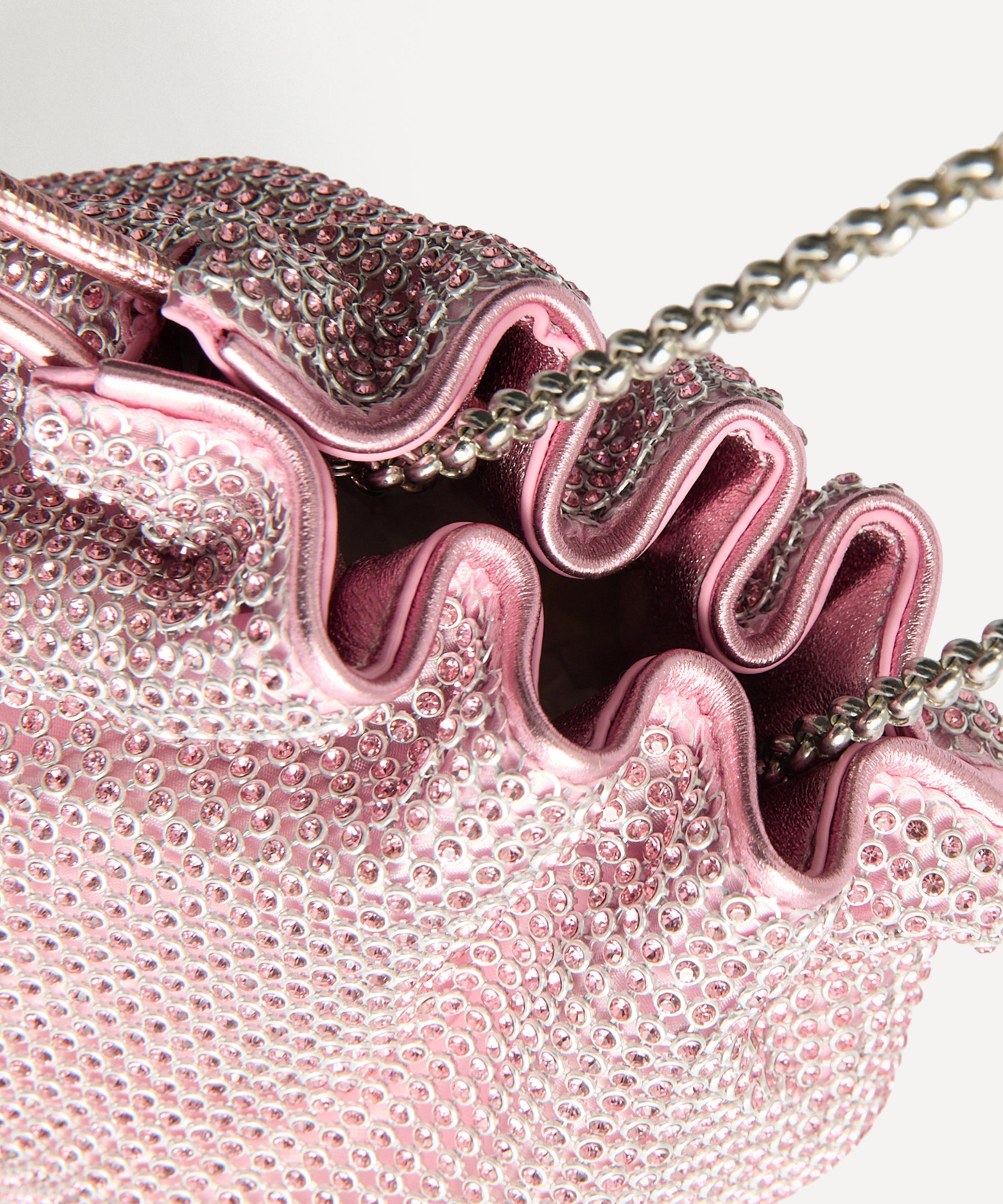 Anya Hindmarch - Eyes Crystal Drawstring Pouch Bag image number 4