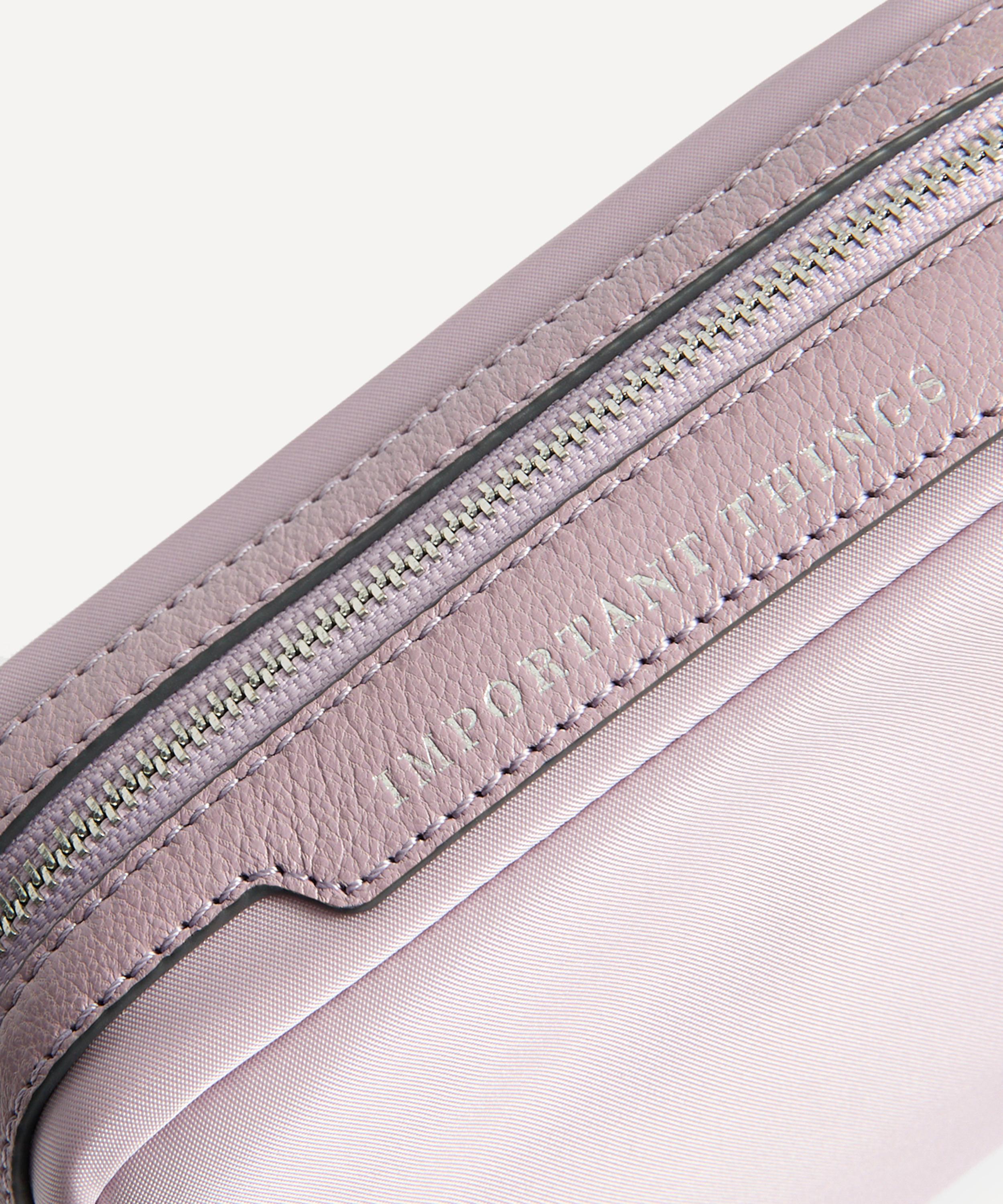 Anya Hindmarch - Sakura Blossom Important Things Small Zip Pouch image number 3