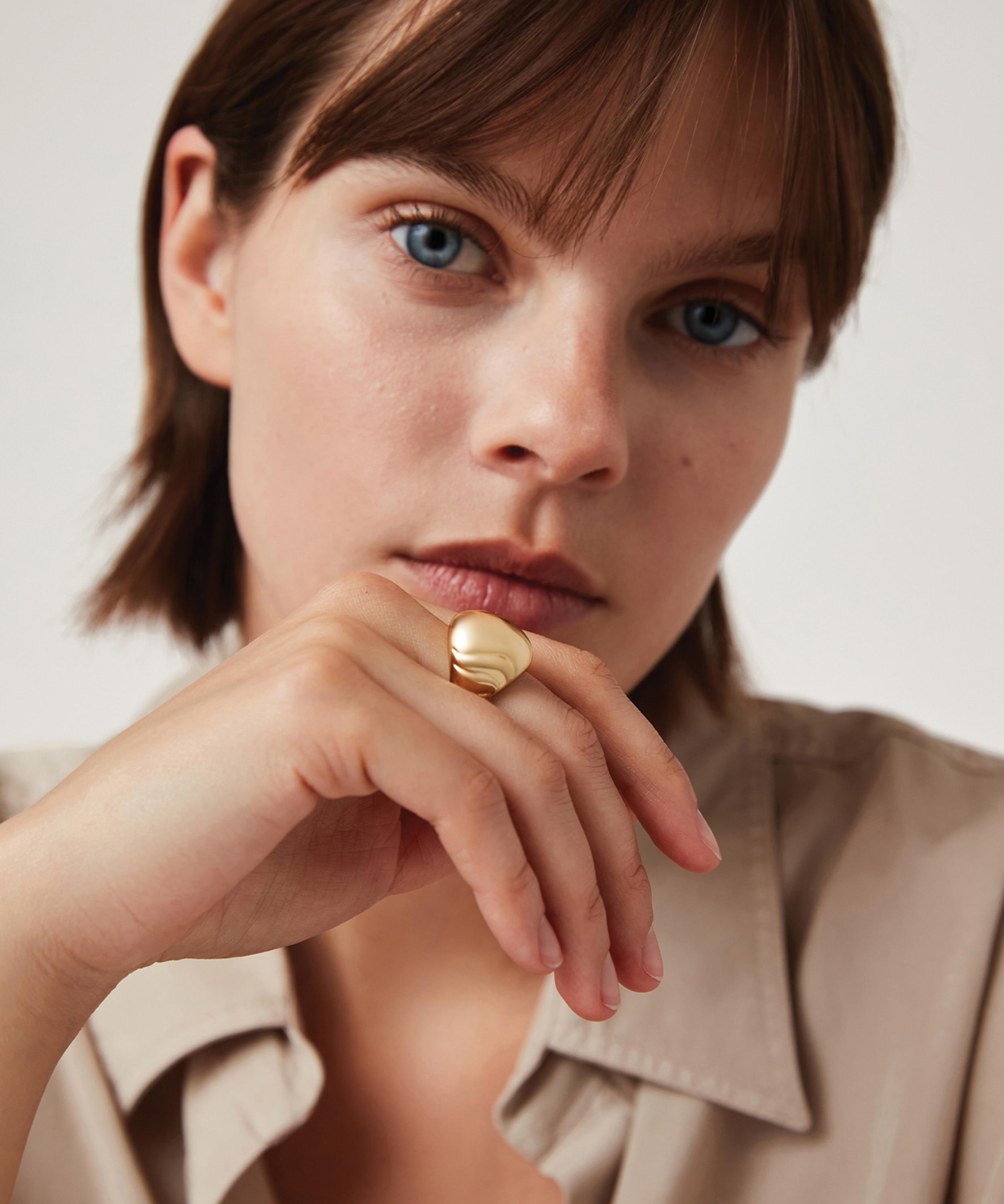 JENNY BIRD - Gold-Plated Nelle Ring image number 1