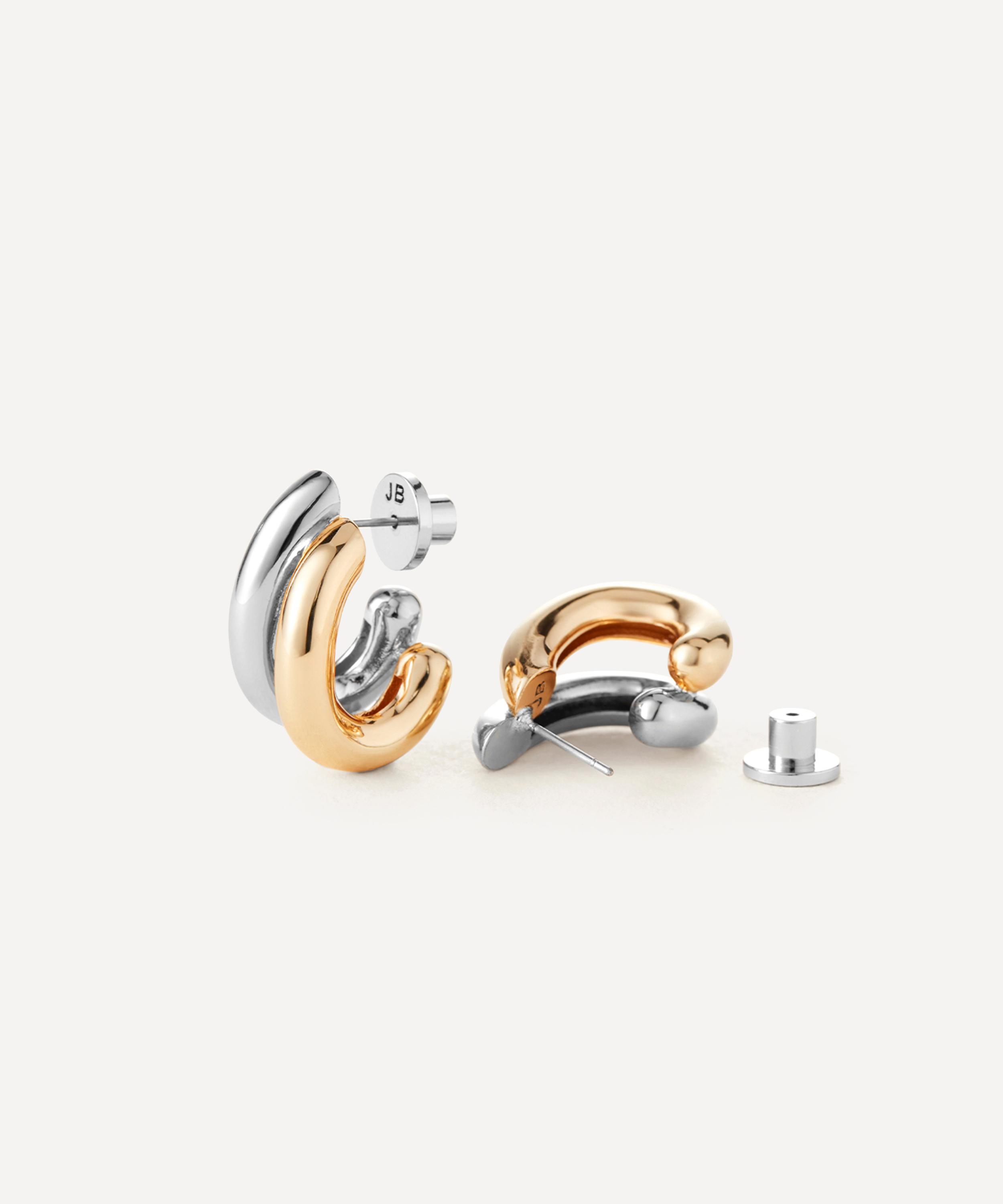 JENNY BIRD - Mixed Metal Florence Hoop Earrings image number 2