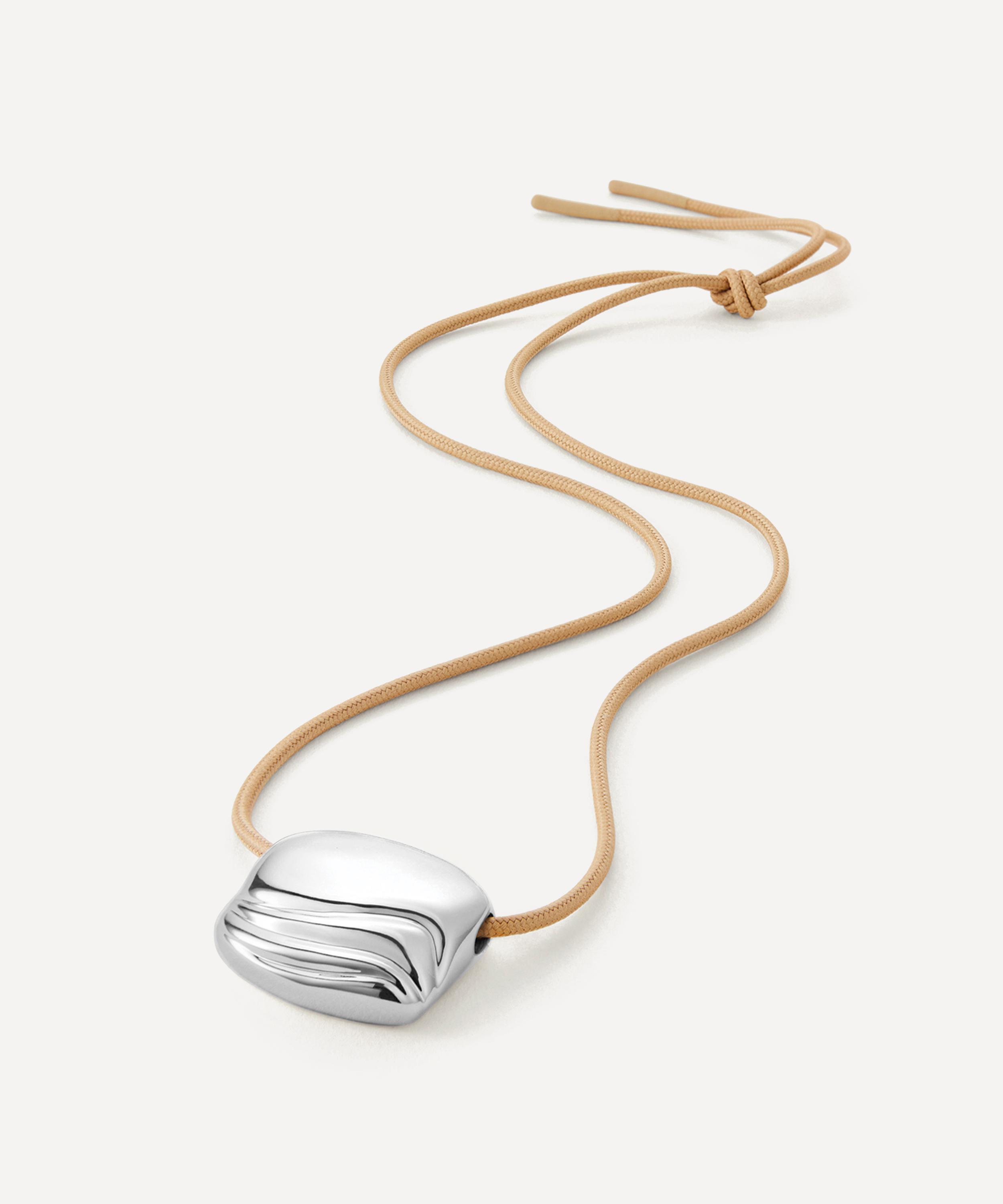 JENNY BIRD - Silver-Plated Rue Rope Necklace