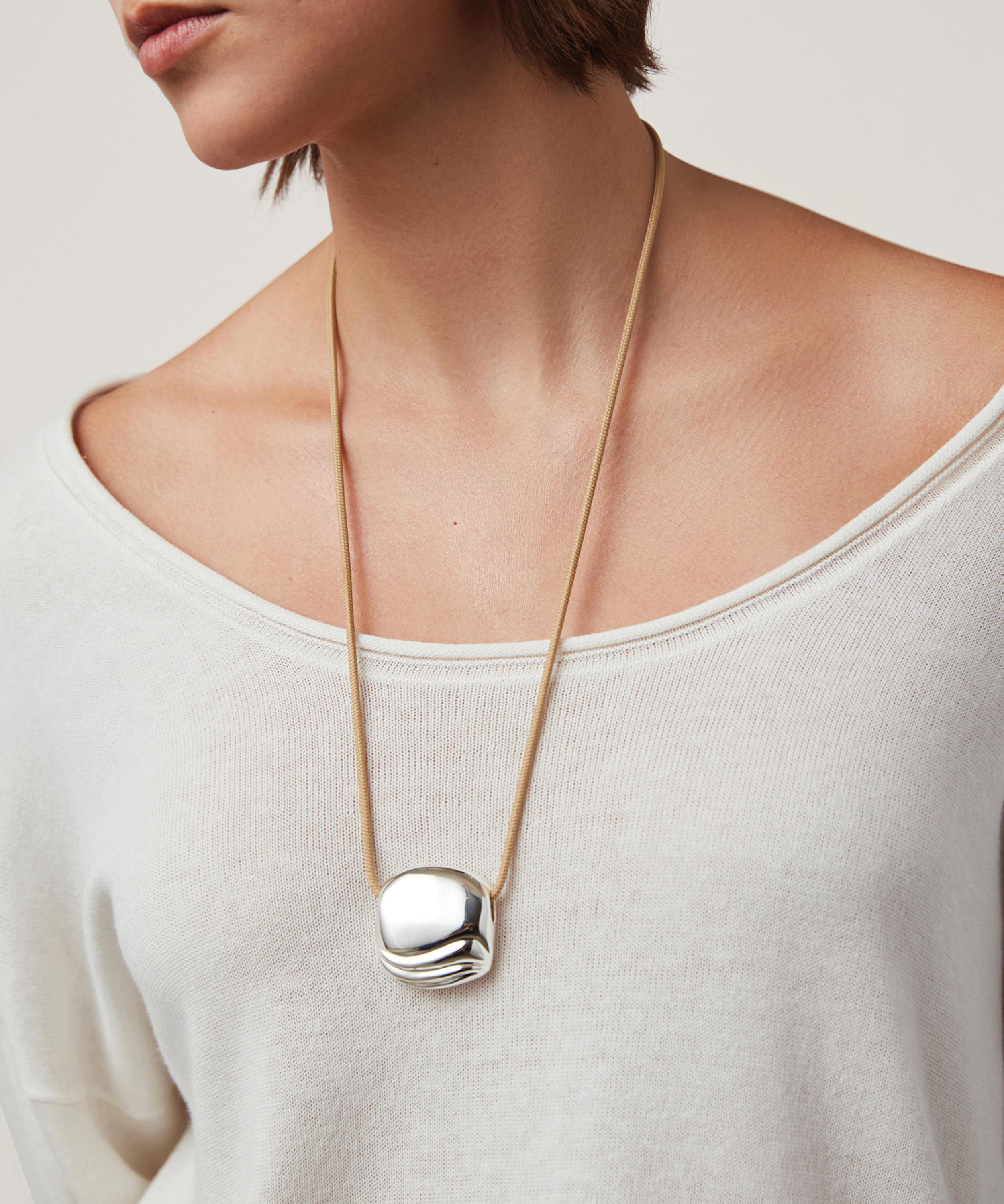 JENNY BIRD - Silver-Plated Rue Rope Necklace image number 1