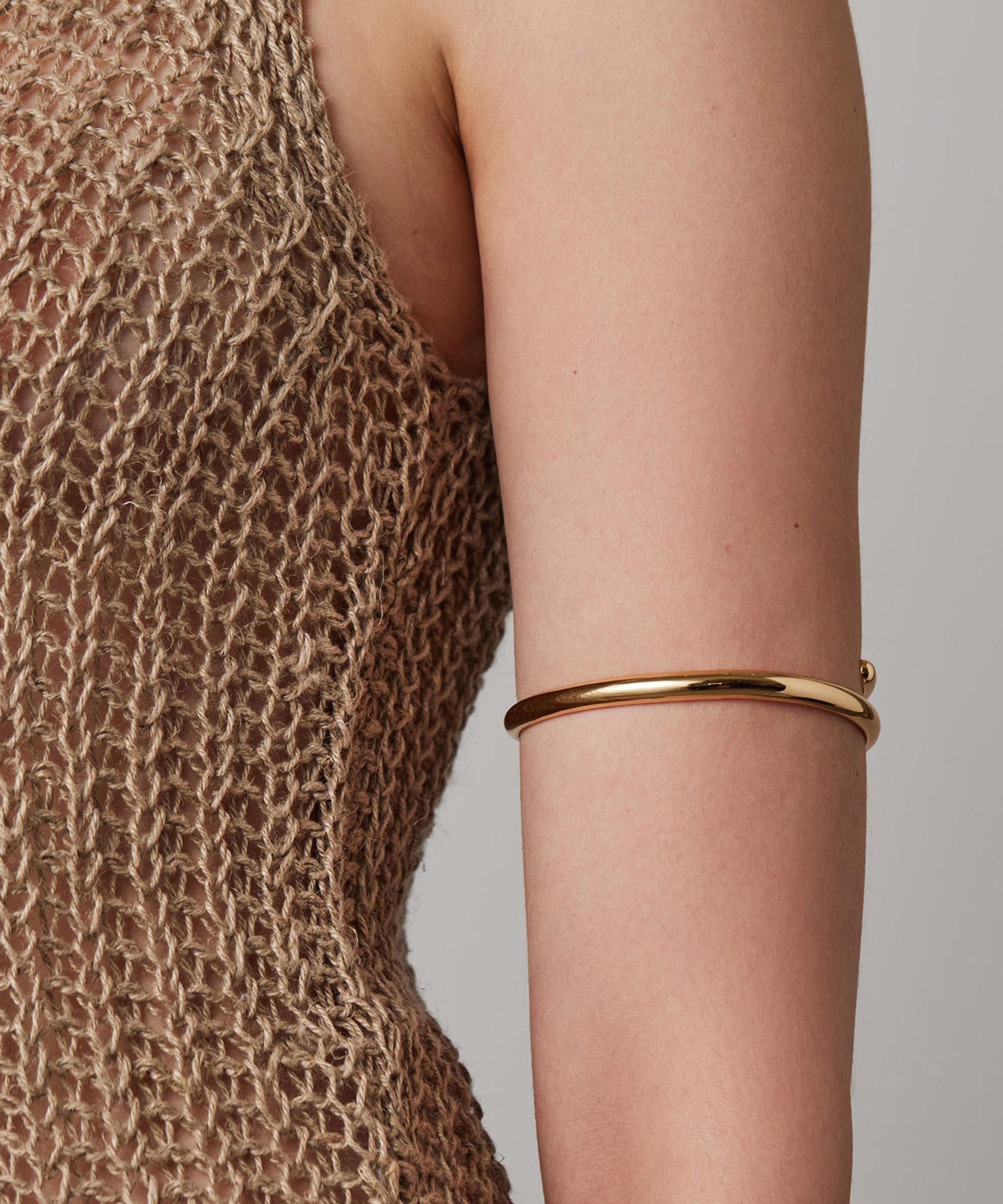 JENNY BIRD - Gold-Plated Gia Arm Cuff Bracelet image number 2