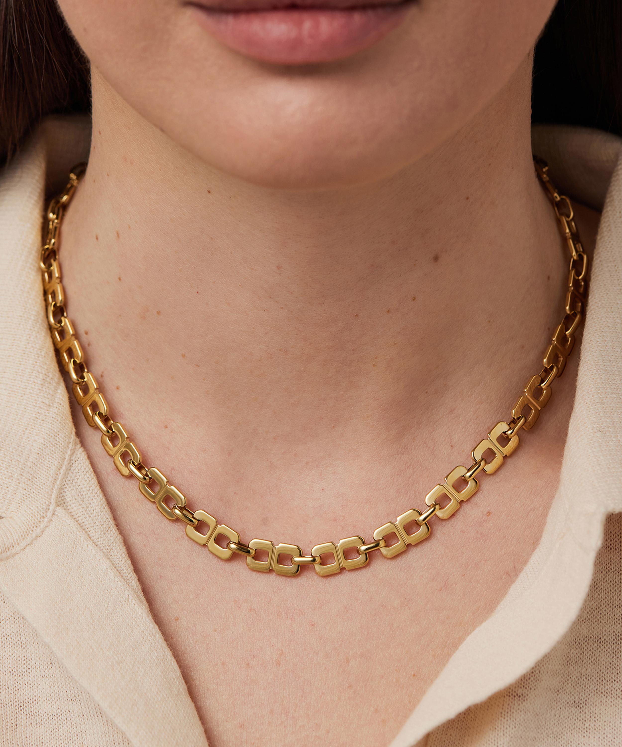 JENNY BIRD - 14ct Gold-Plated Rome Chain Necklace image number 1