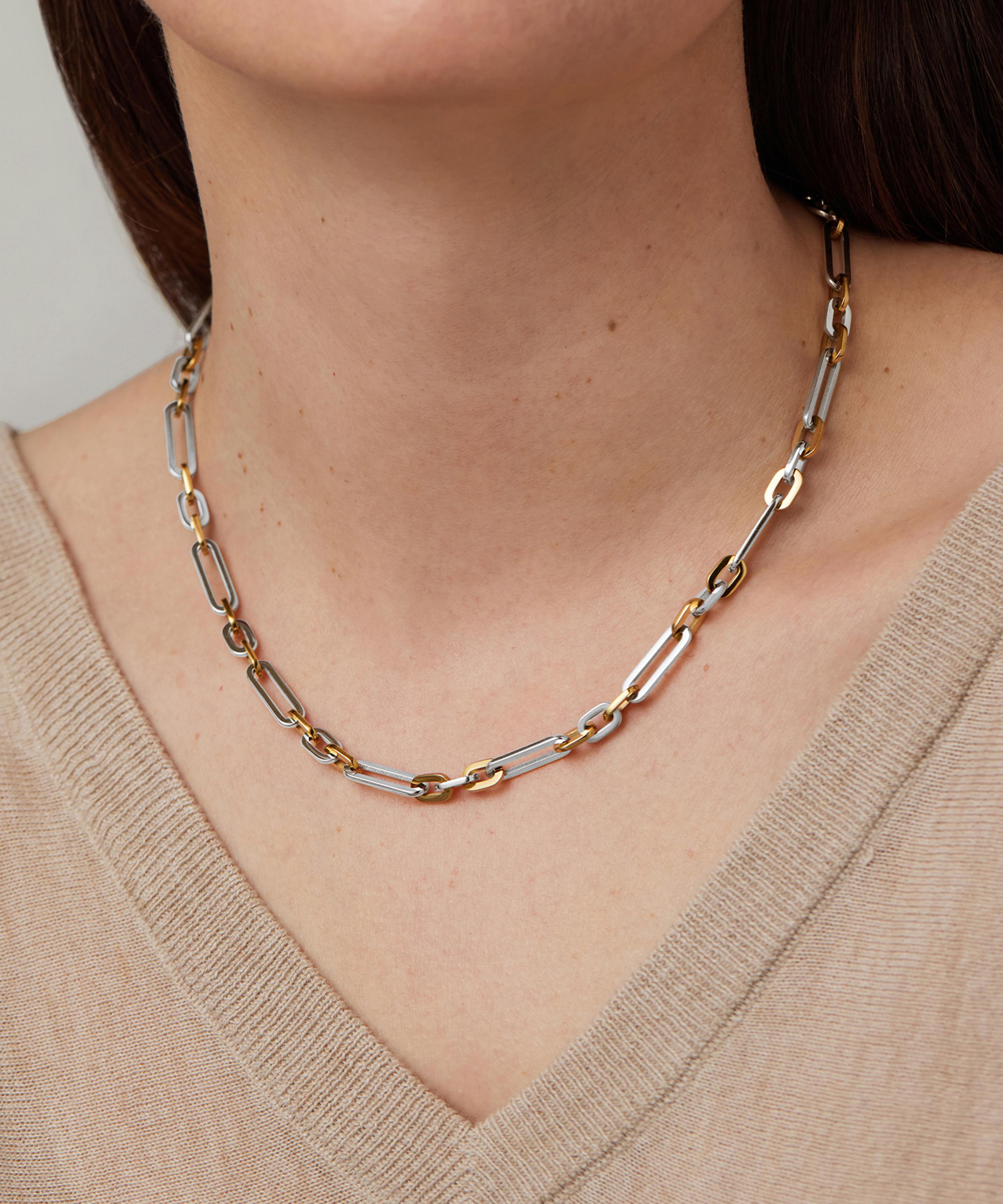 JENNY BIRD - Mixed Metal Mercer Chain Necklace image number 1